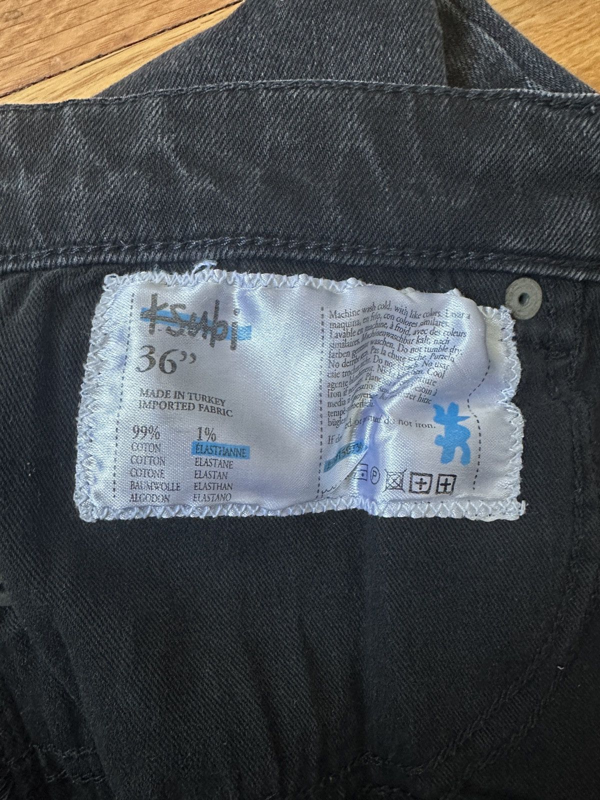 Ksubi Ksubi Ripped Denim Tapered Black 36 Size US 36 / EU 52 - 7 Thumbnail