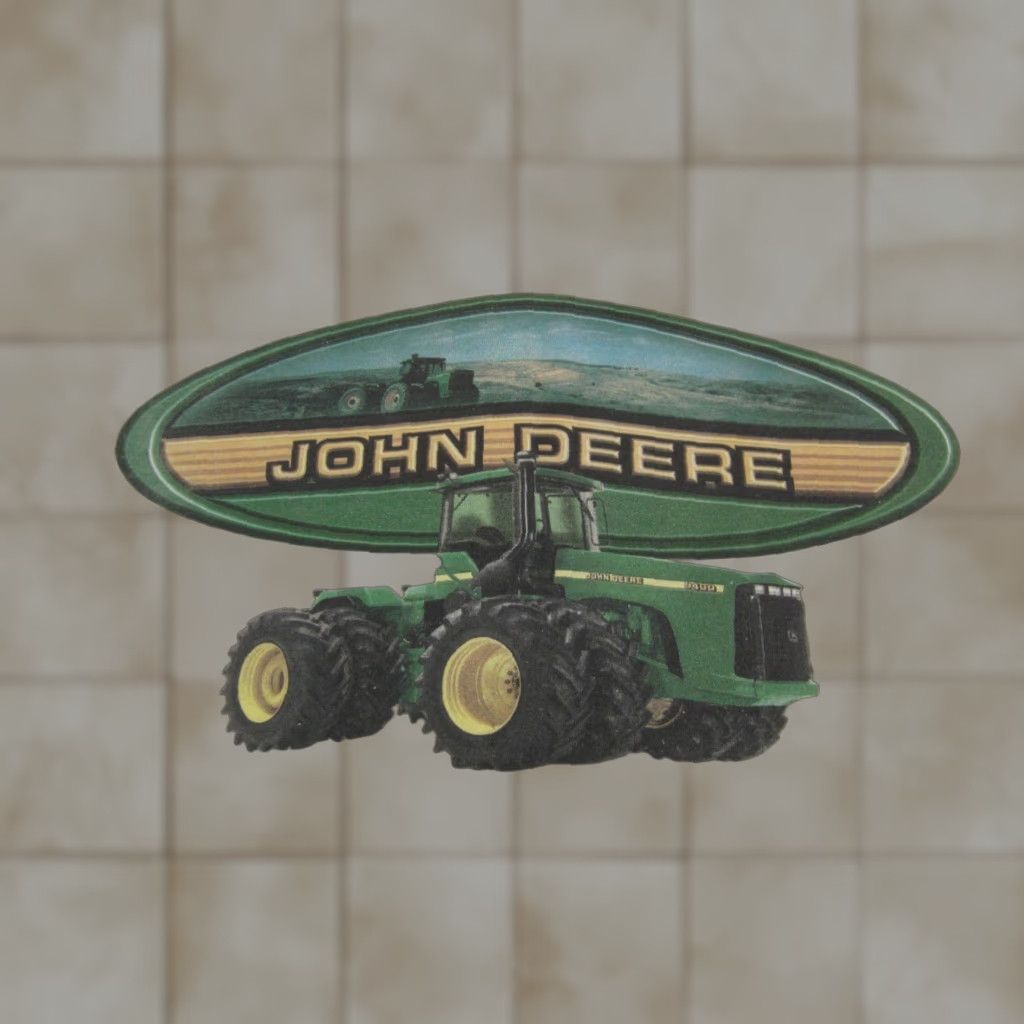 John Deere Vintage John Deere Shirt Mens 2XL White Cotton Jersey Crew Neck Short Sleeve Logo T-Shirt 70s 80s 90s Classic Farm Tractor Size US XXL / EU 58 / 5 - 1 Thumbnail