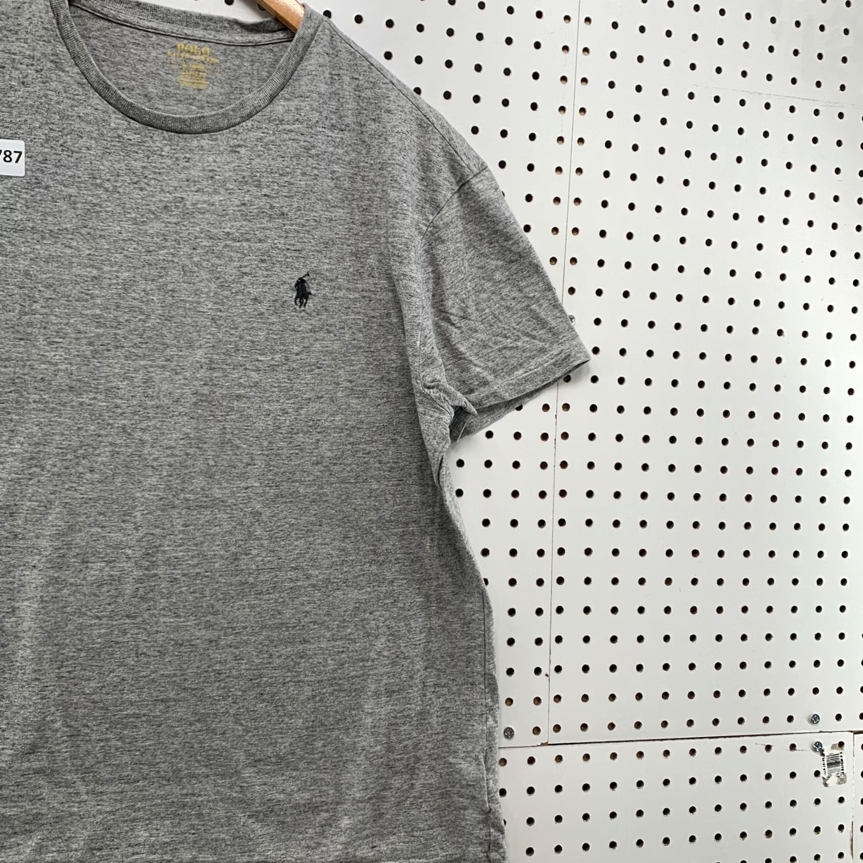 Polo Ralph Lauren Polo Ralph Lauren Shirt Mens Medium Gray Black Pony Classic Fit Size US M / EU 48-50 / 2 - 4 Thumbnail