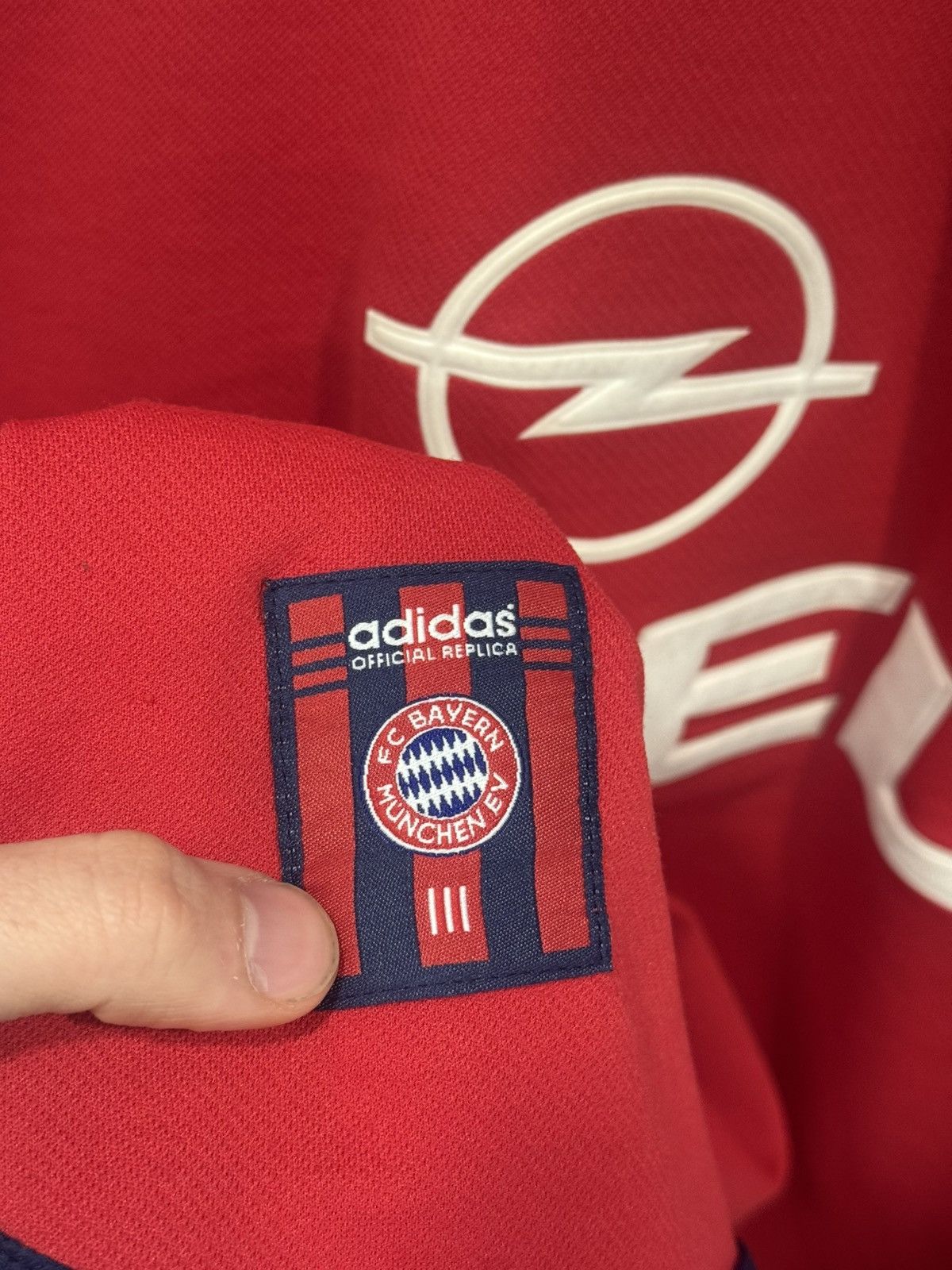 Adidas BAYERN MUNICH 99-01 HOME FOOTBALL SOCCER JERSEY ADIDAS sz XL Size US XL / EU 56 / 4 - 5 Thumbnail