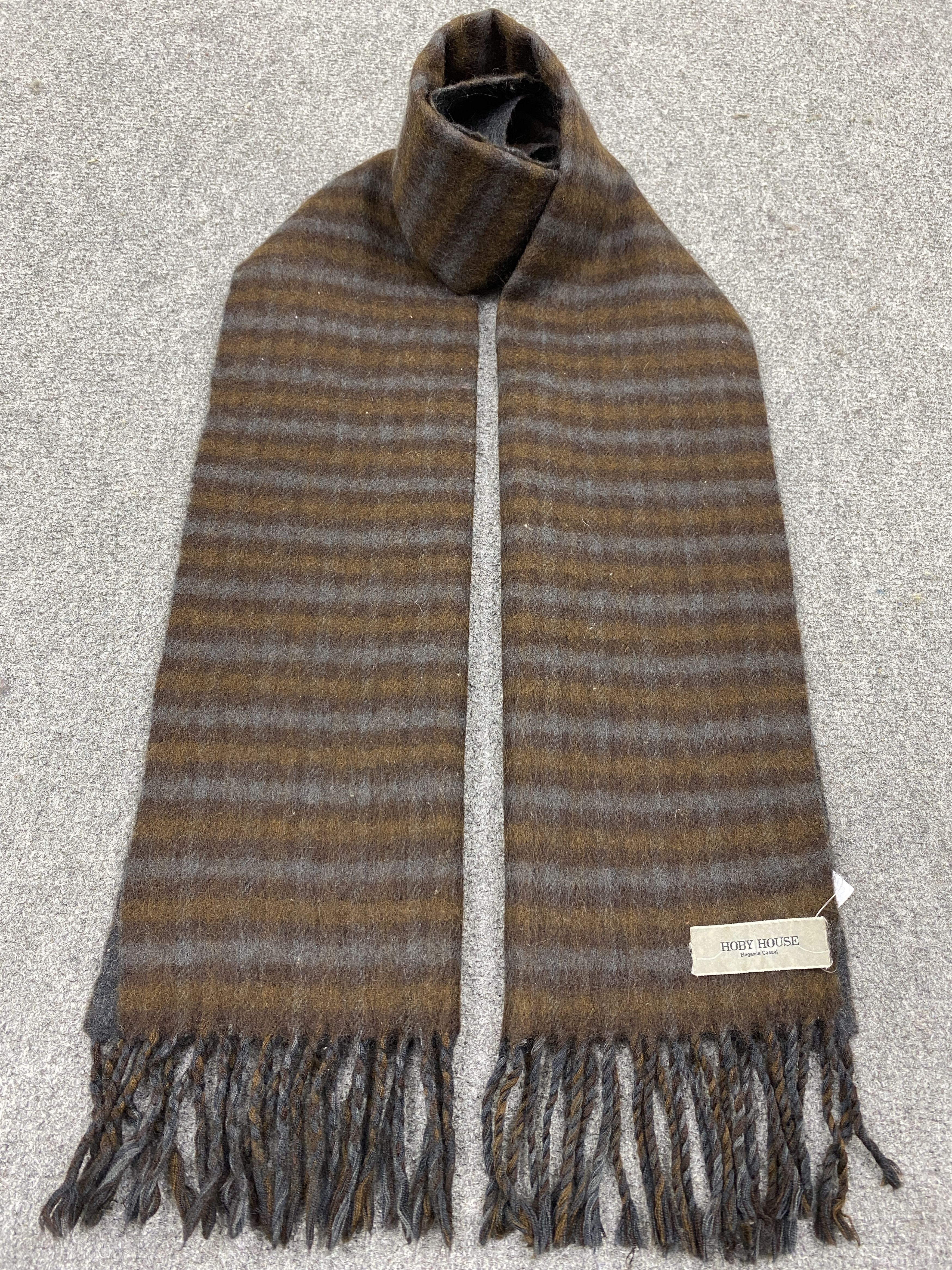 Japanese Brand Japanese Brand Wool Scarf Muffler Neckwear SC0259 Size ONE SIZE - 1 Thumbnail