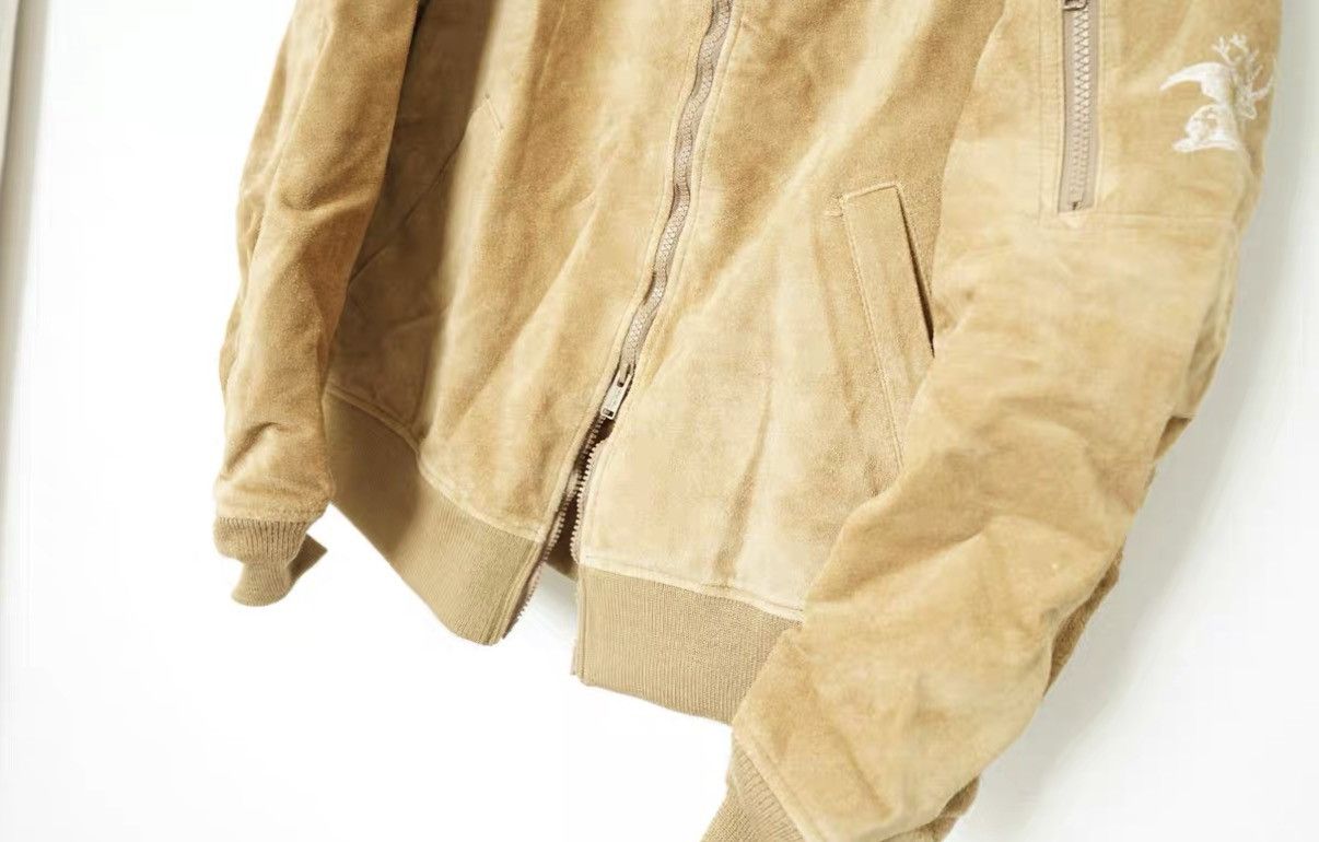 Undercover Undercover Leather & Suede MA-1 Jacket Size US S / EU 44-46 / 1 - 6 Thumbnail