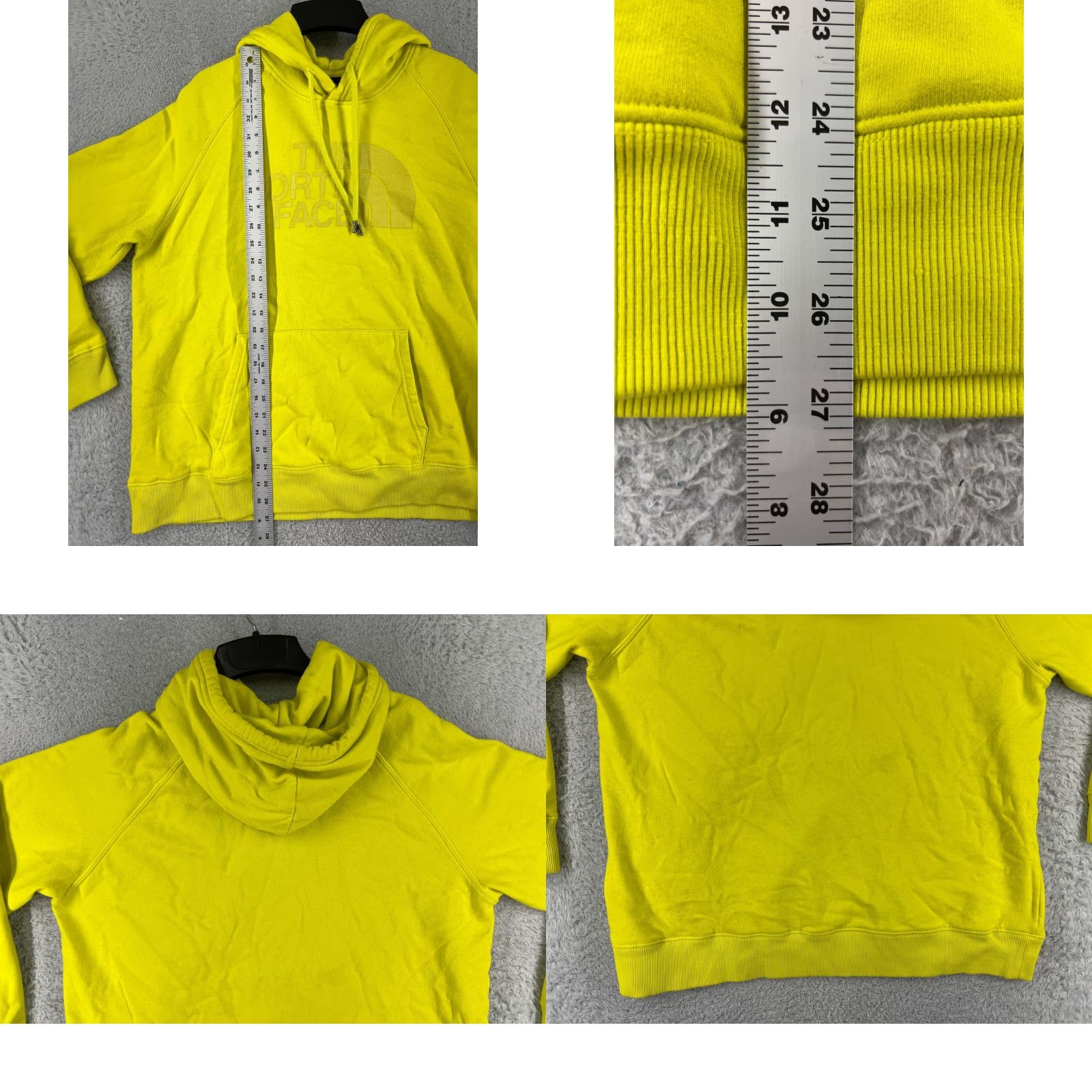 The North Face The North Face Womens Pullover Hoodie Shirt XL Green Cotton Blend Logo Pockets 90s Outdoor Sports Mens Womens Size XL / US 12-14 / IT 48-50 - 9 Thumbnail