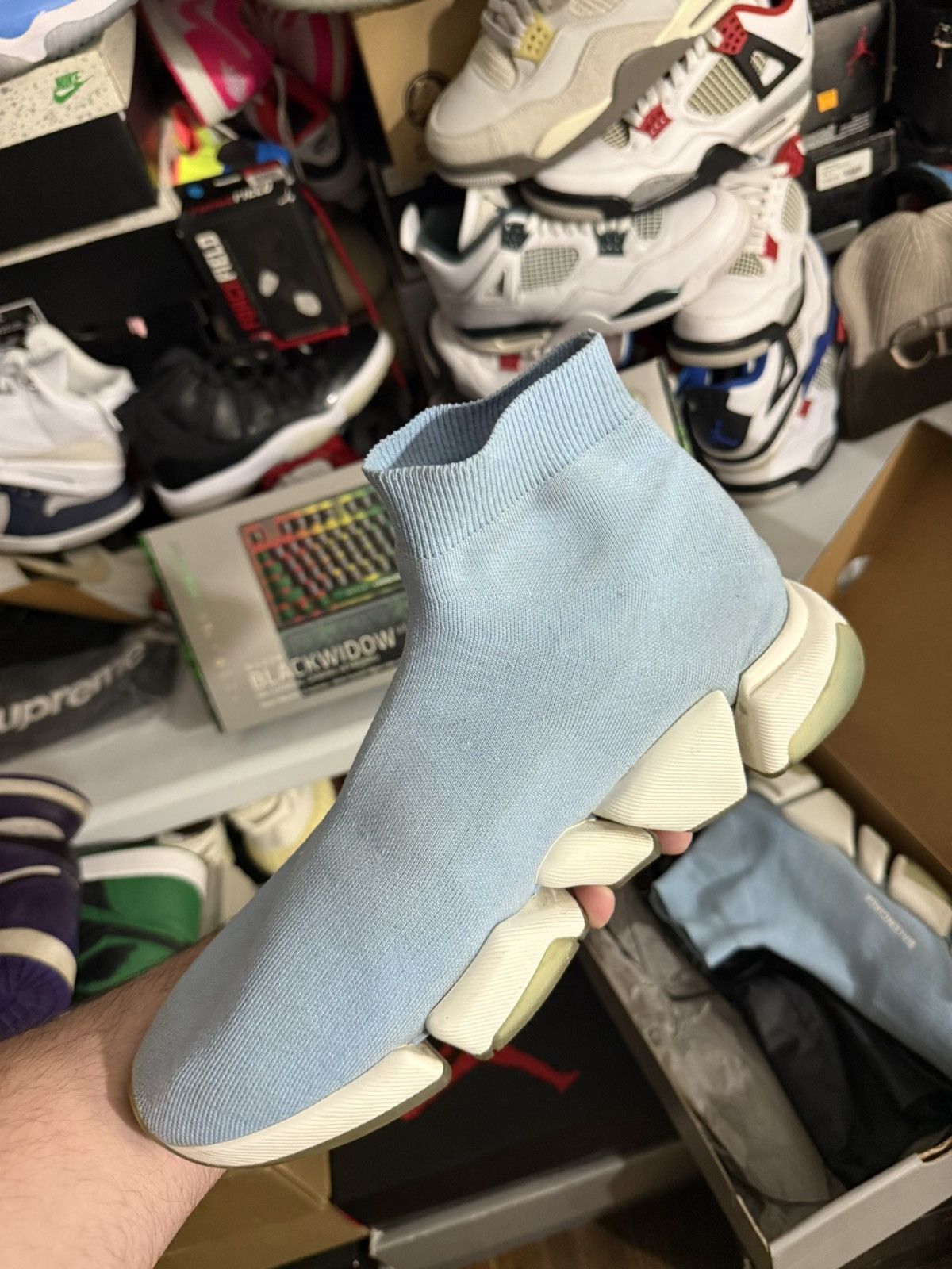 Balenciaga Balenciaga blue runner size 12 Size US 12 / EU 45 - 3 Thumbnail