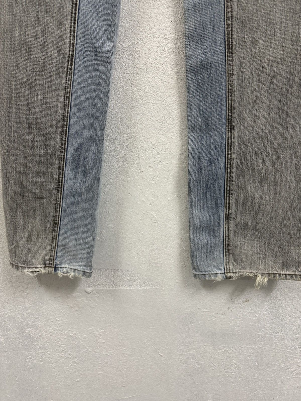 Japanese Brand × PPFM × Vintage Vintage PPFM Mixed Denim Pants 1990s Size US 30 / EU 46 - 9 Thumbnail
