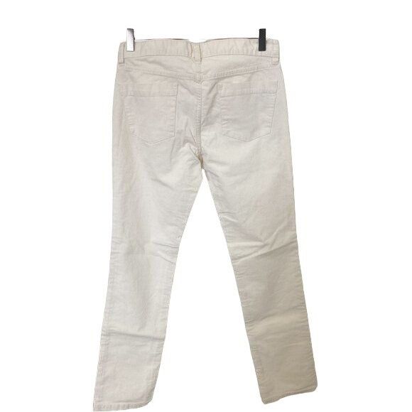 J.Crew J.Crew Factory Ivory Corduroy Pants Size 27" / US 4 / IT 40 - 2 Thumbnail