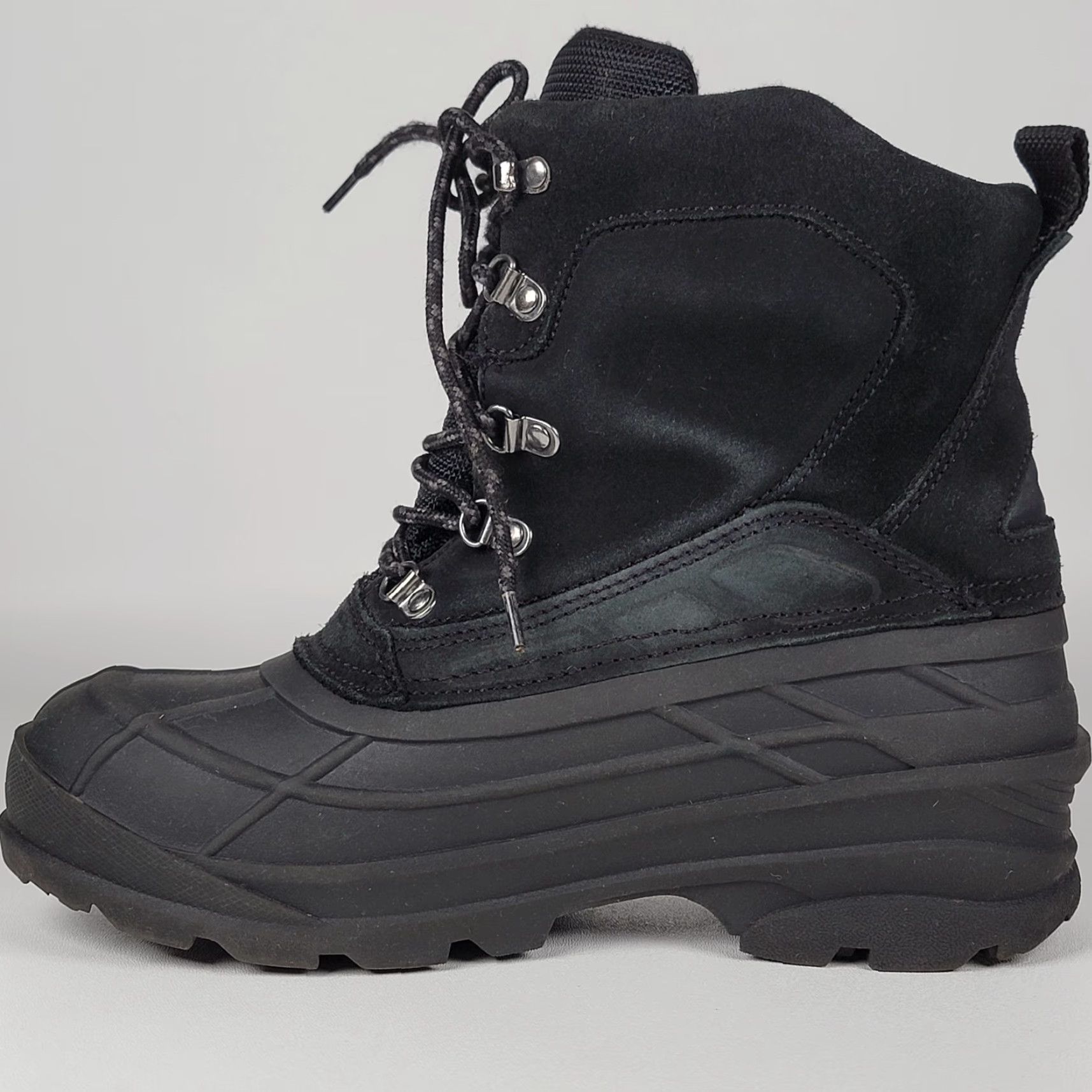 Vintage Kamik Fargo 2 Waterproof Winter Boots Black Suede Men's Size 9 Size US 8 / EU 41 - 4 Thumbnail