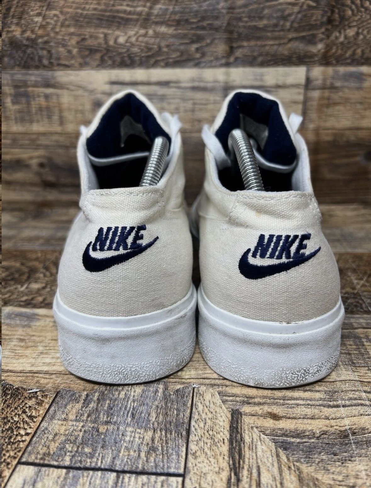 Nike VINTAGE RARE 1980’s Nike Classic All Court Cream Low Canvas Size US 10 / EU 43 - 5 Thumbnail