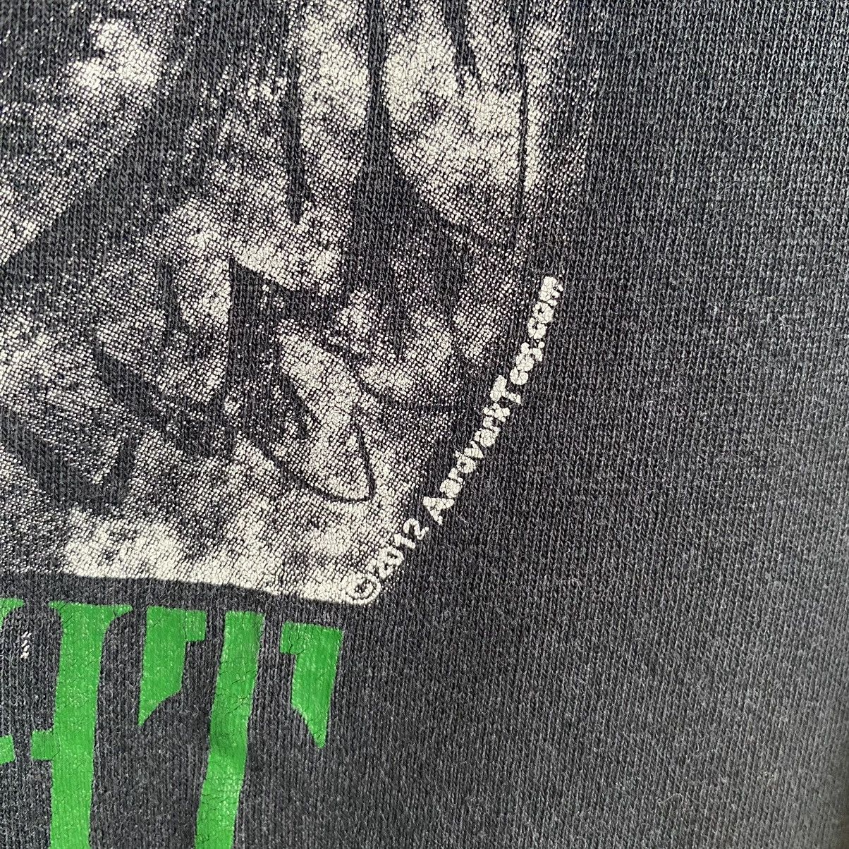 Gildan Thrashed Faded Vintage 2012 Red Light Angel ERD GRUNGE TEE Size US M / EU 48-50 / 2 - 6 Thumbnail