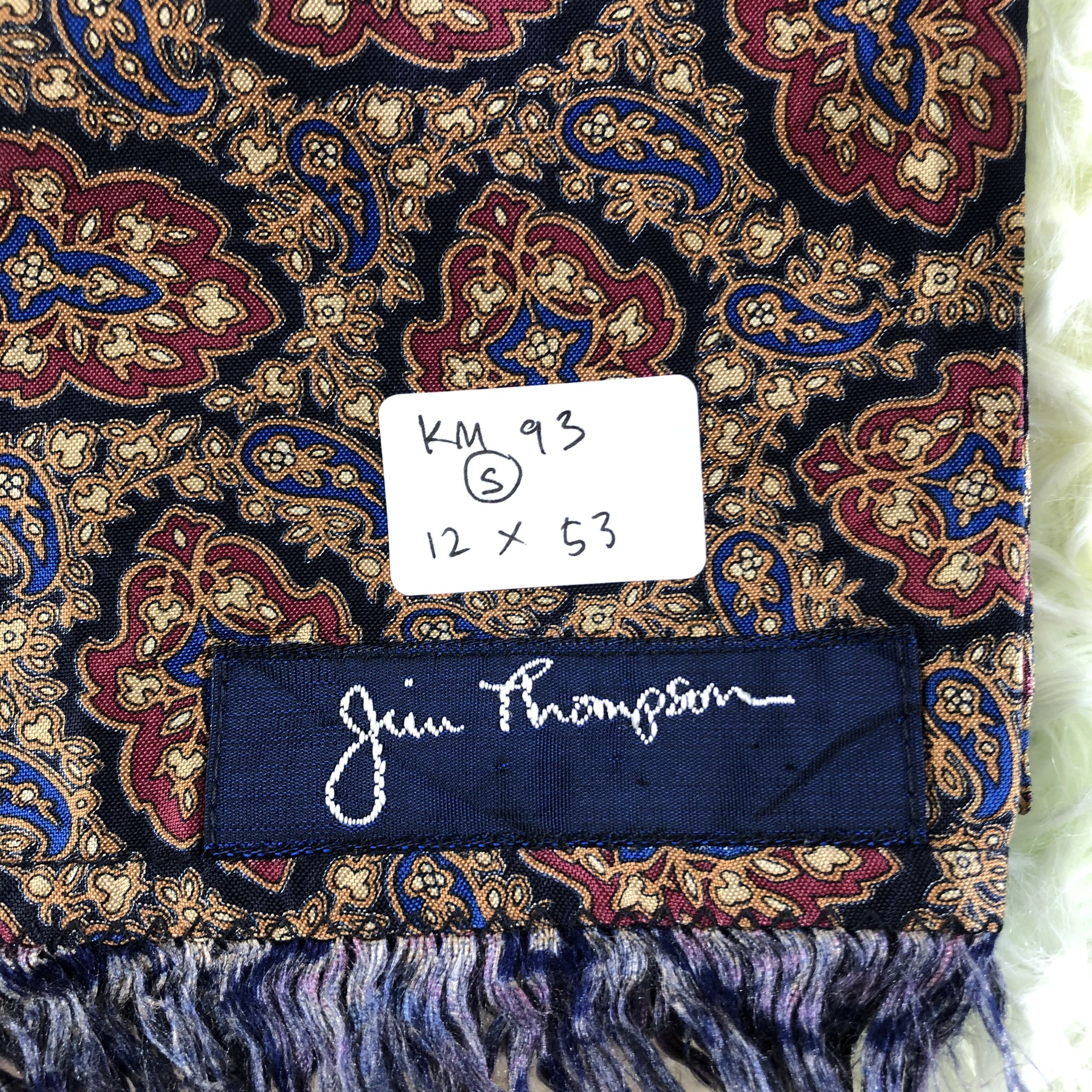 Jim Thompson Jim Thompson Scarf / Muffler / Neckwear - KM93 Size ONE SIZE - 5 Thumbnail