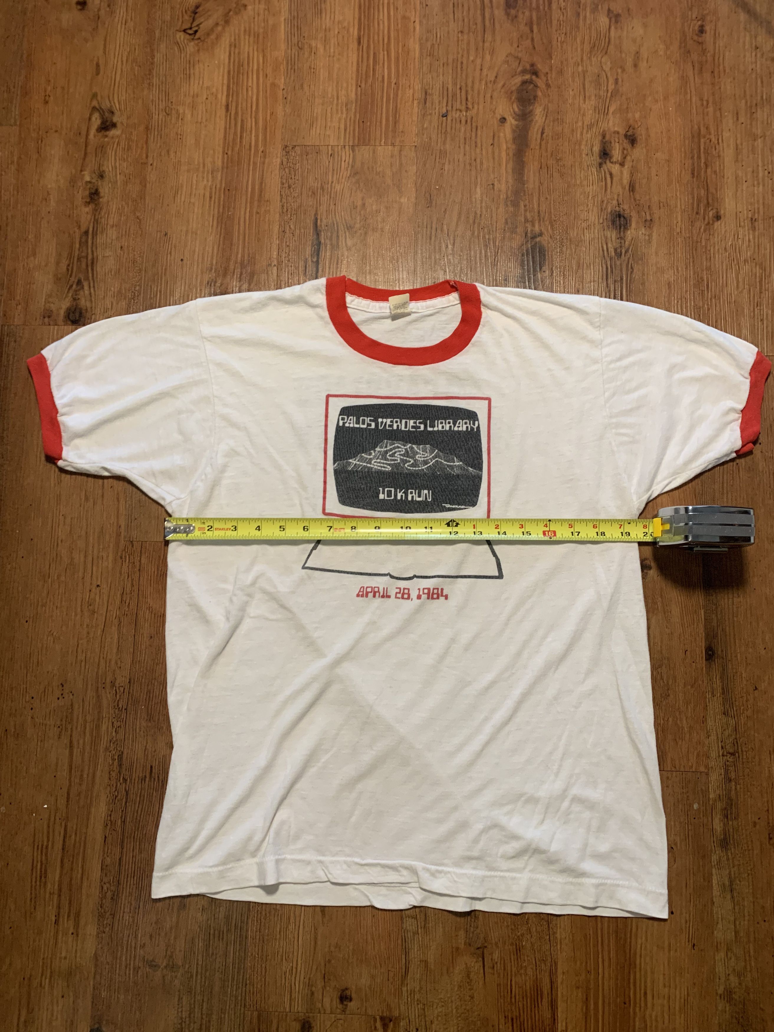 Vintage *Super Rare* 1984 Palos Verdes Library 10K Run Size US S / EU 44-46 / 1 - 6 Thumbnail
