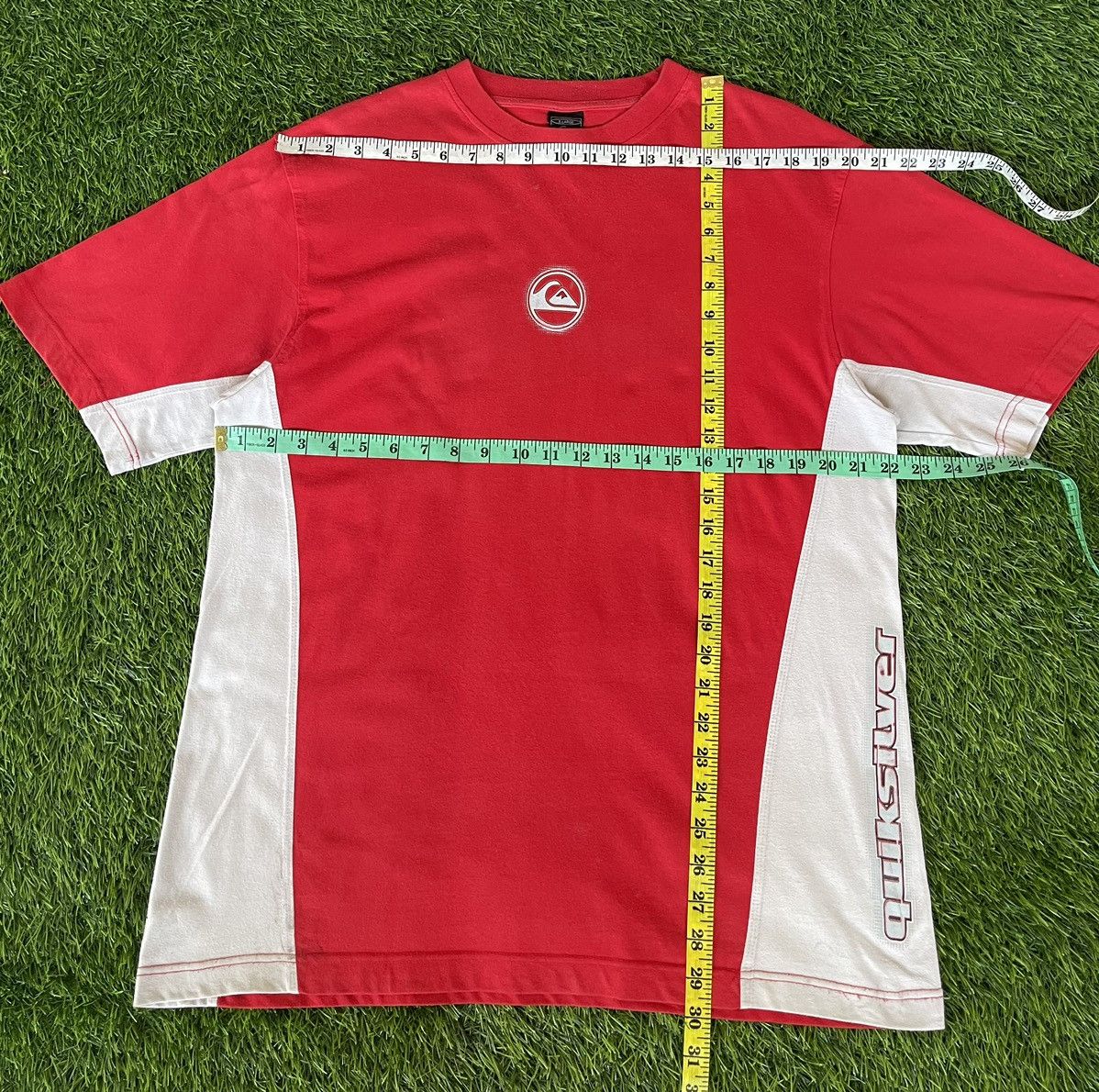 Quiksilver Vintage’y2k🔥QUIKSILVER🔥Center Logo Hybrid Tshirt Size US XL / EU 56 / 4 - 7 Thumbnail