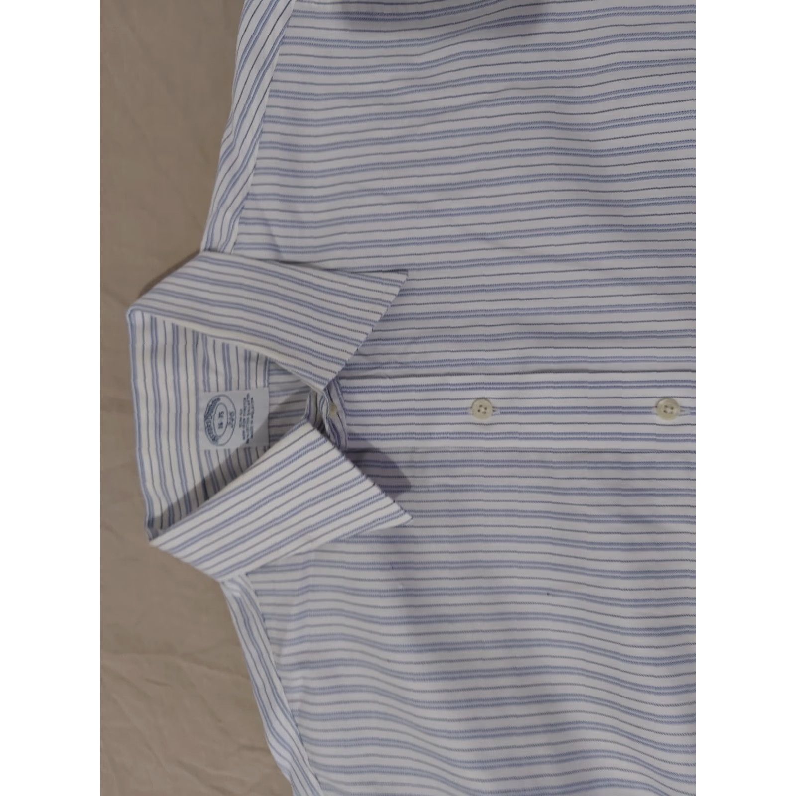 Brooks Brothers **Mens Brooks Brothers 16 35 Blue Cotton Dress Shirt** User: **Brooks Brothers Mens 16 35 Blue Cotton Dress Shirt** Size 42R - 2 Thumbnail