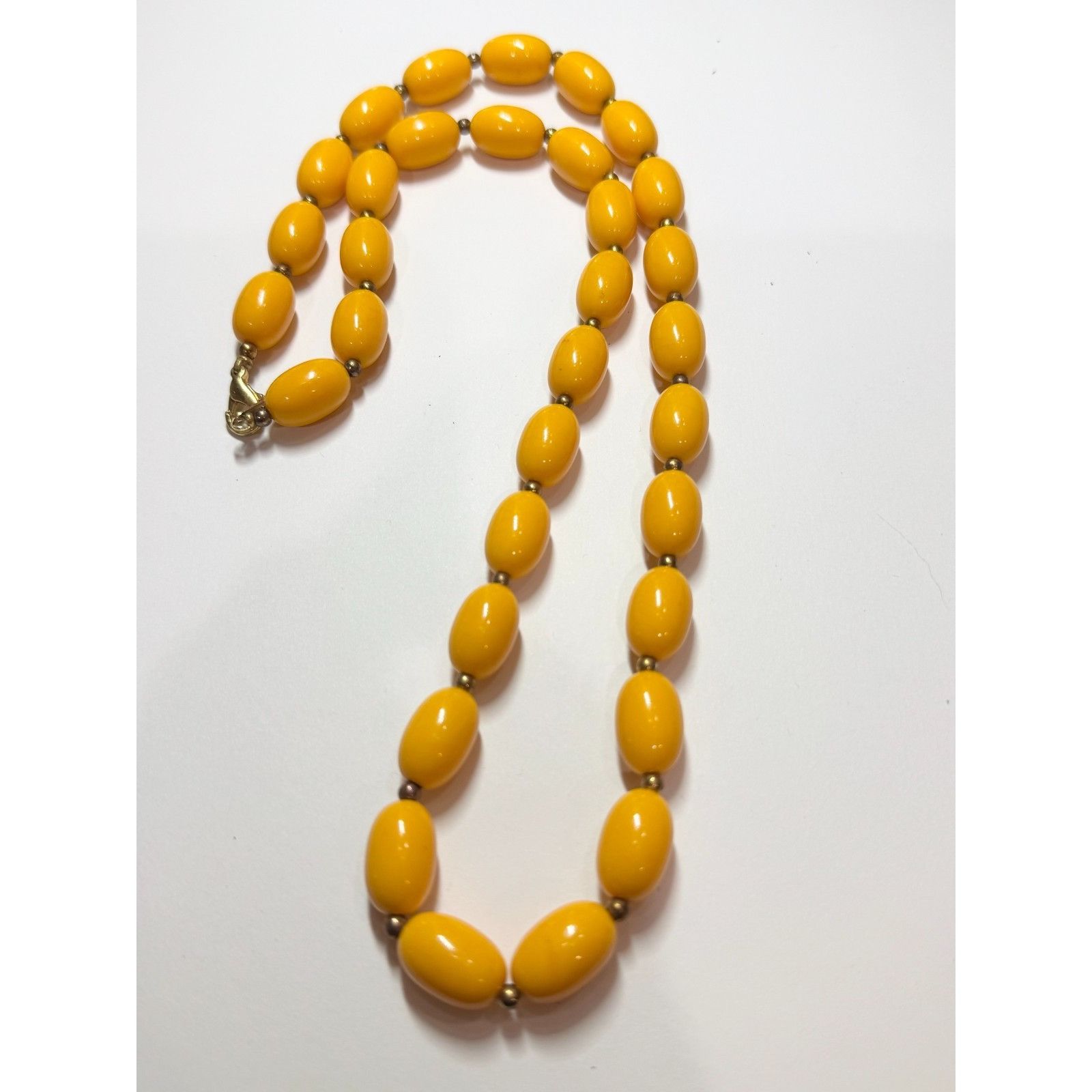 Vintage Vintage orange beaded necklace Size ONE SIZE - 3 Thumbnail