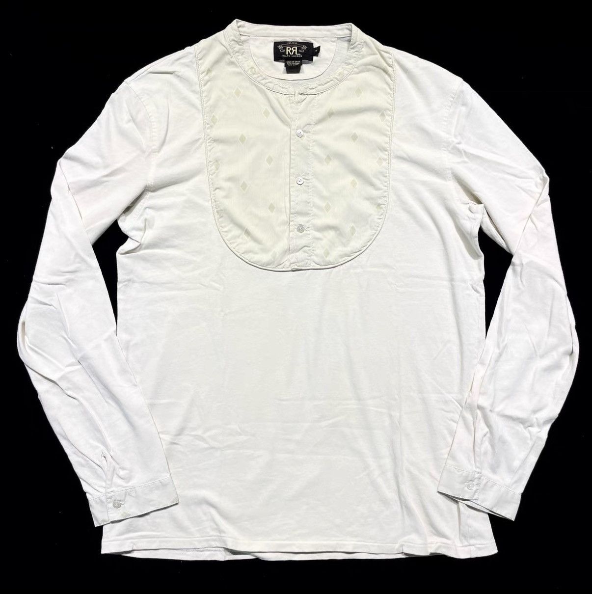 Polo Ralph Lauren RRL Ralph Lauren Double RL Henley Long Sleeve Shirt K22 Size US M / EU 48-50 / 2 - 2 Thumbnail