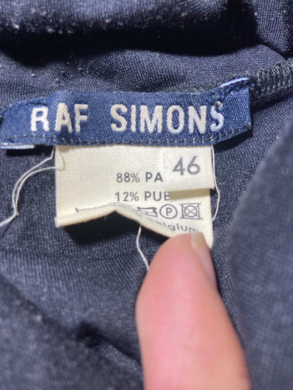 Raf Simons Raf Simons Black Turtleneck AW96 46 Size US S / EU 44-46 / 1 - 5 Thumbnail