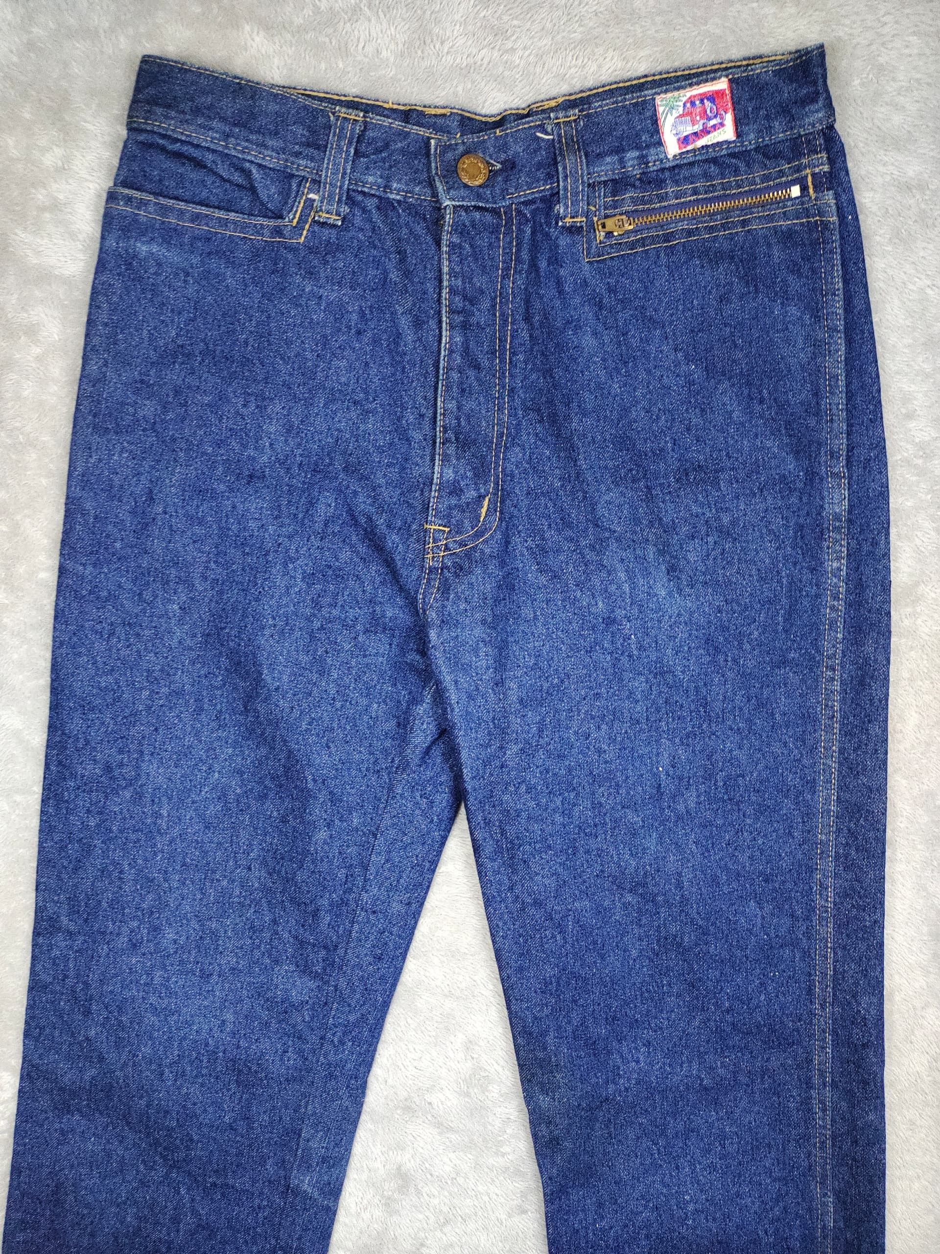 Kansai Yamamoto RARE VINTAGE KANSAI YAMAMOTO KANSAI JEANS PANTS Size 28" / US 6 / IT 42 - 3 Thumbnail
