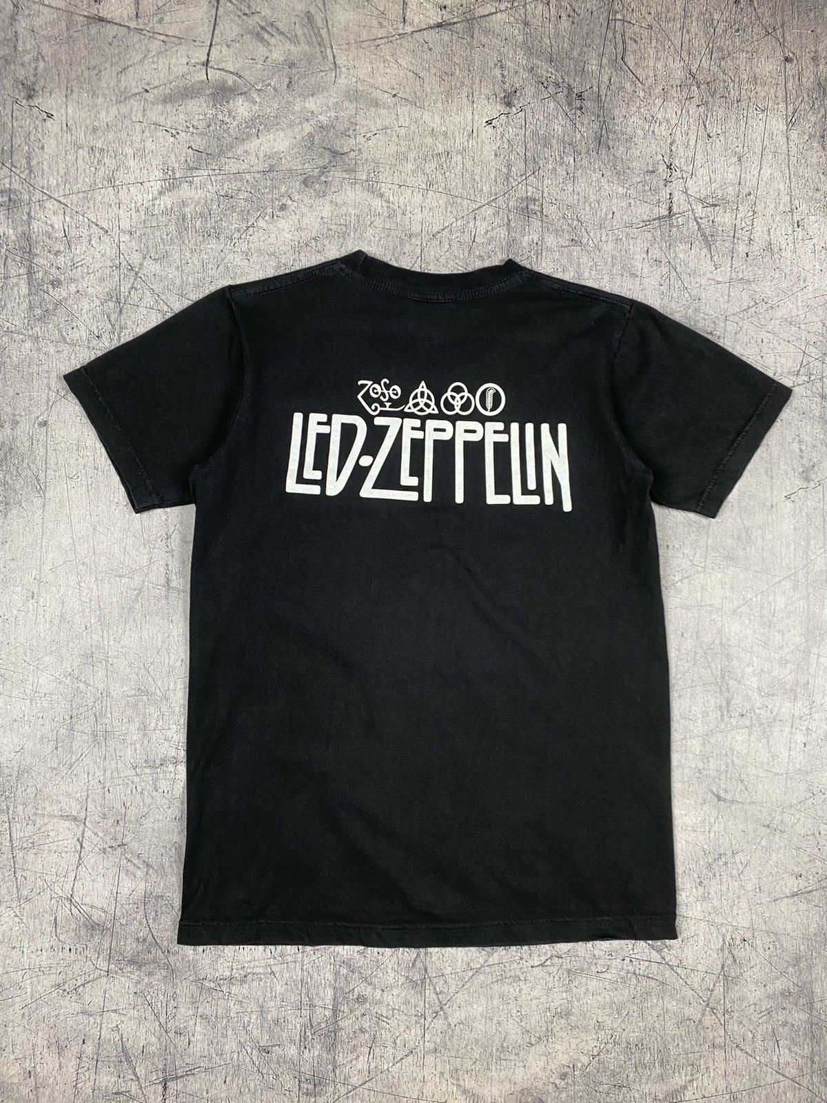 Led Zeppelin × Vintage Vintage Led Zeppelin Rock Band Tee T-Shirt Size US M / EU 48-50 / 2 - 8 Thumbnail