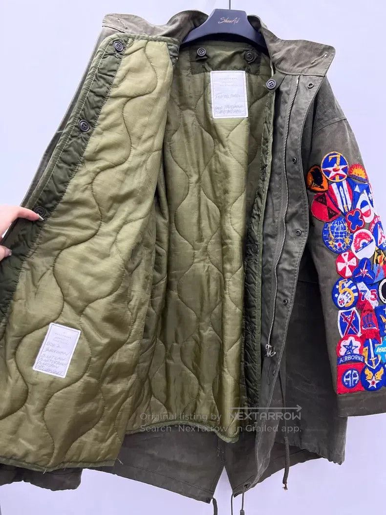 READYMADE Ready Made Embroidered fishtail rare pilot cotton jacket Size US M / EU 48-50 / 2 - 5 Thumbnail
