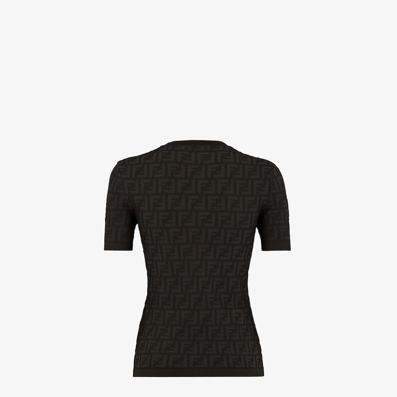 Fendi o1s1wg110326 Jumper in Black Size M / US 6-8 / IT 42-44 - 2 Thumbnail