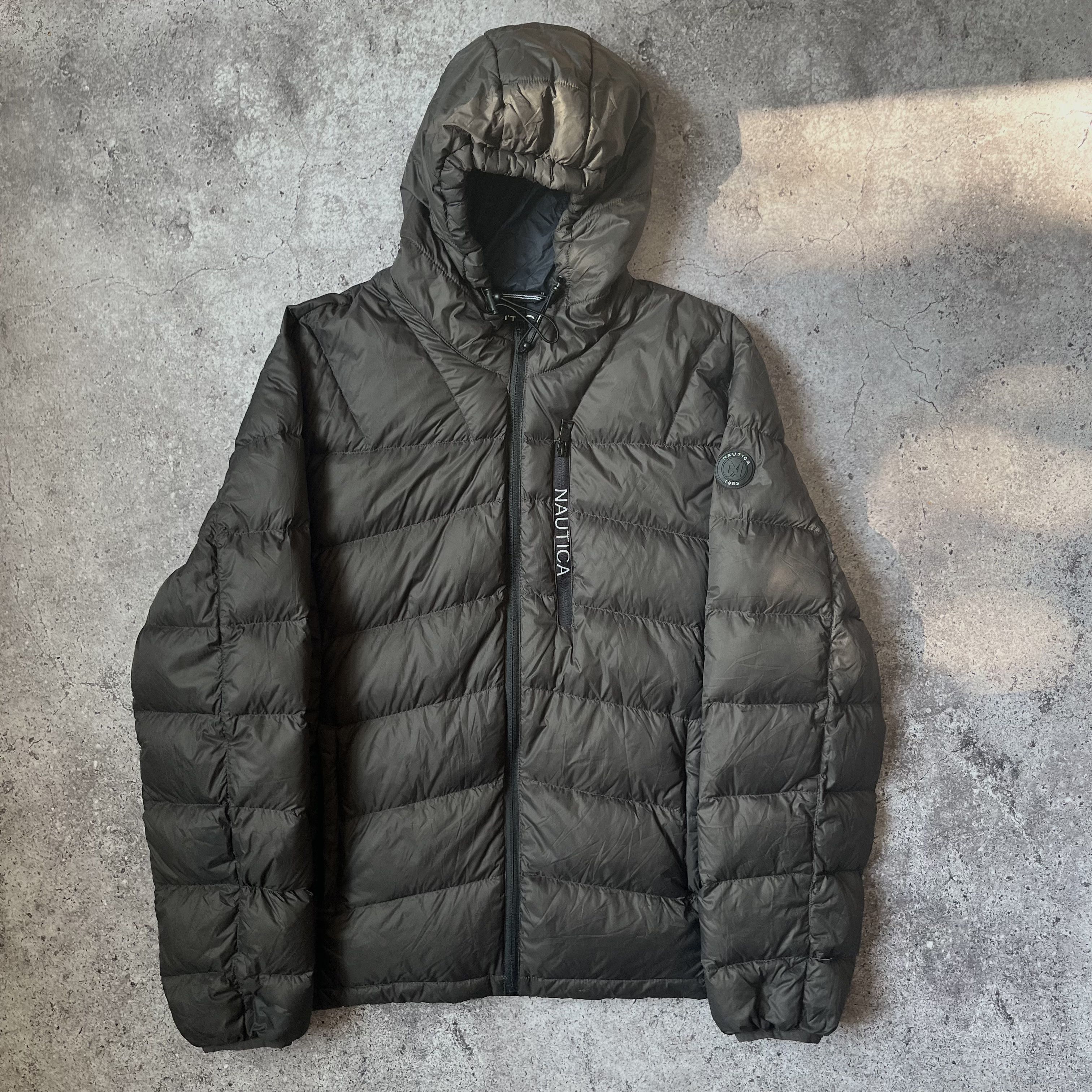 Nautica Outdoor Life Streetwear Nautica Light Down Puffer Hooded Jacket Grailed