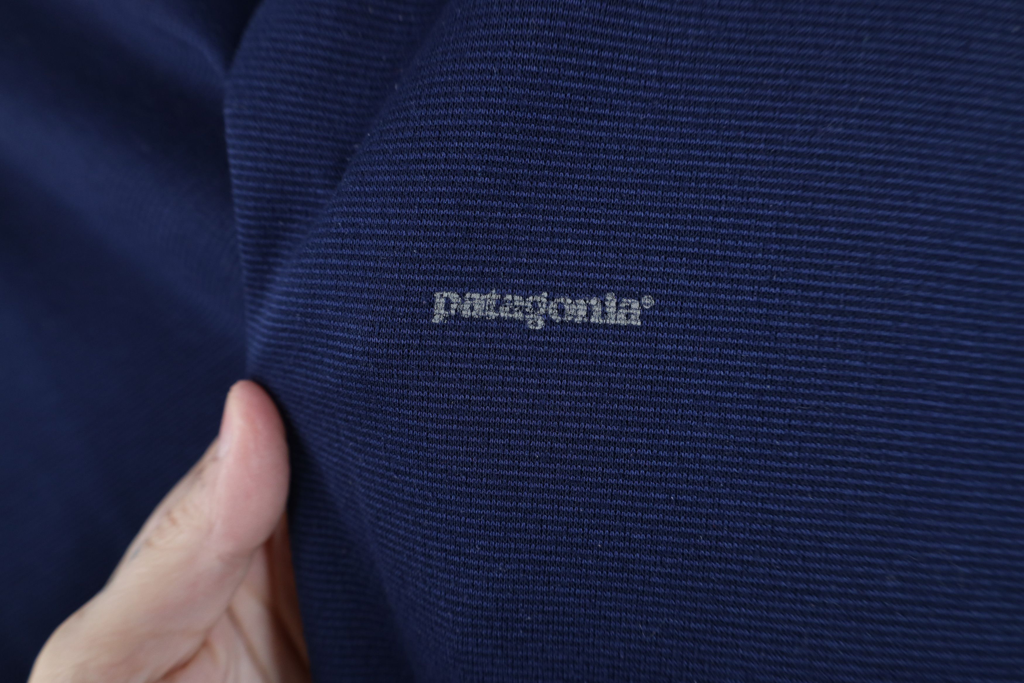 Patagonia Vintage Patagonia Capilene Spell Long Sleeve T-Shirt Blue Size US L / EU 52-54 / 3 - 4 Thumbnail