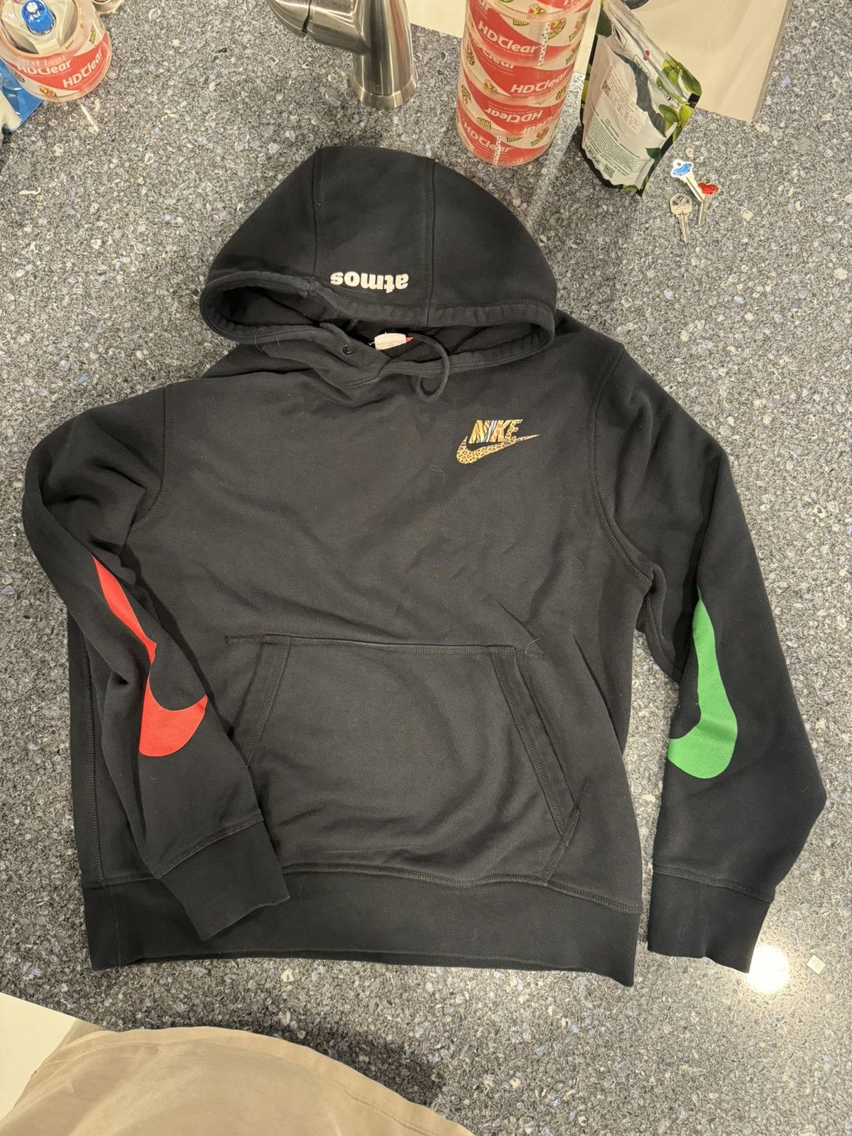 Nike Nike X Atmos Japan Only “animal Pack” Rare 2018 Hoodie Rare Size US L / EU 52-54 / 3 - 2 Thumbnail