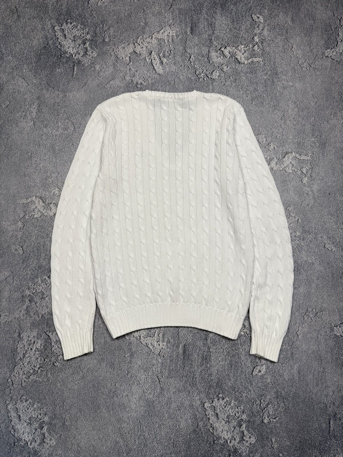 Polo Ralph Lauren Vintage Polo Ralph Lauren V-Neck Knit Sweater Luxury Hype Size XL / US 12-14 / IT 48-50 - 2 Thumbnail