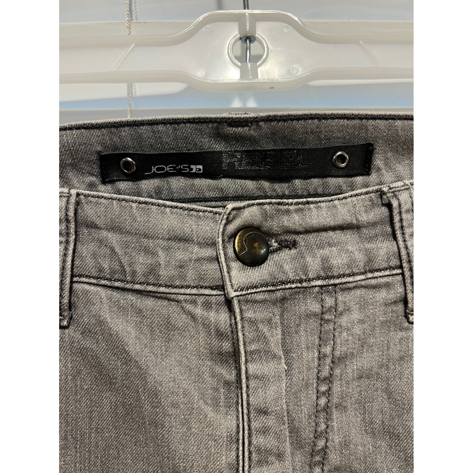 Joe's JOE'S Jeans Men's Rebel Fit Gray Wash Denim Pants Casual 38x Size US 38 / EU 54 - 2 Thumbnail