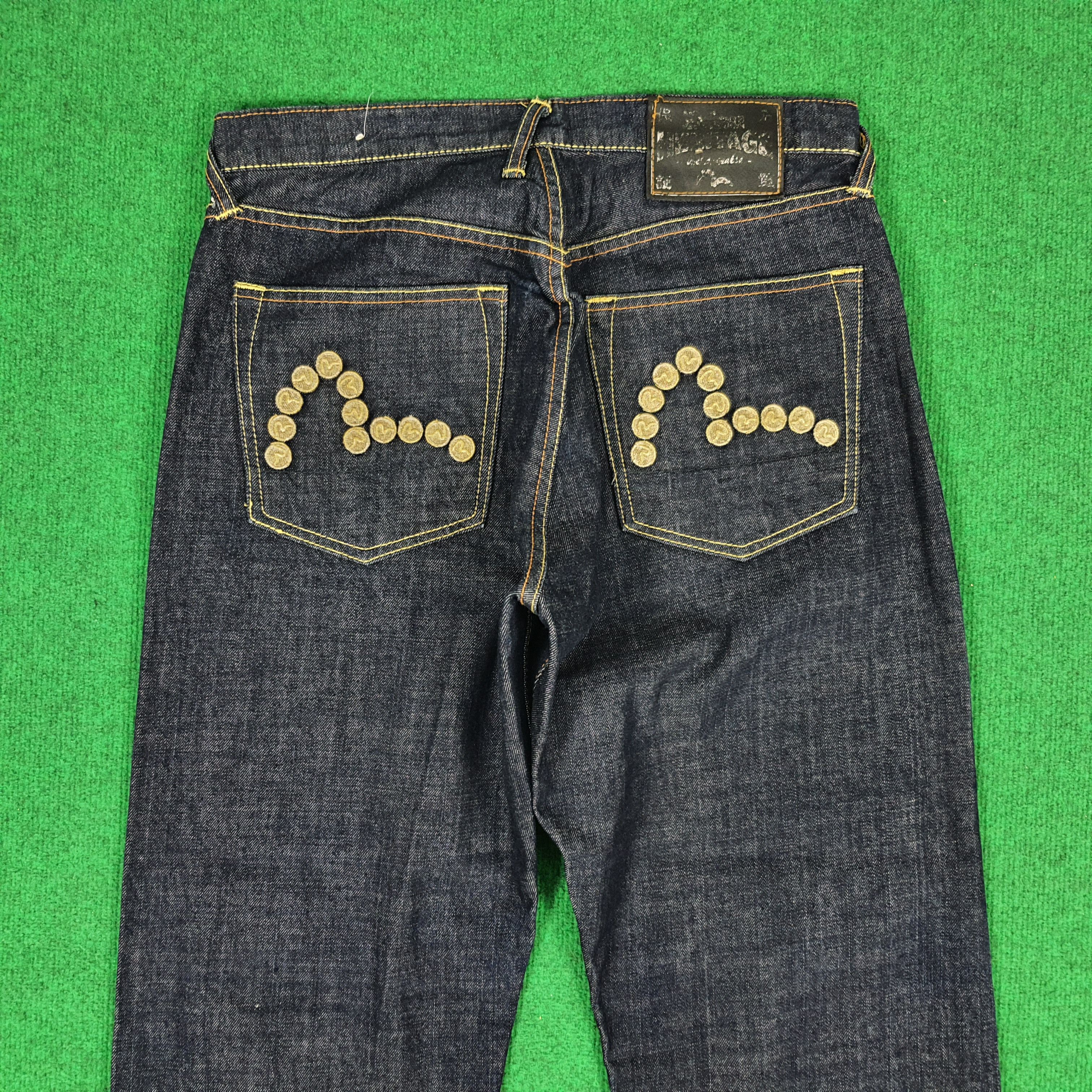 Japanese Brand Vintage Evisu Japanese Brand Custom Daicock Selvedge Jeans Size US 31 - 5 Thumbnail