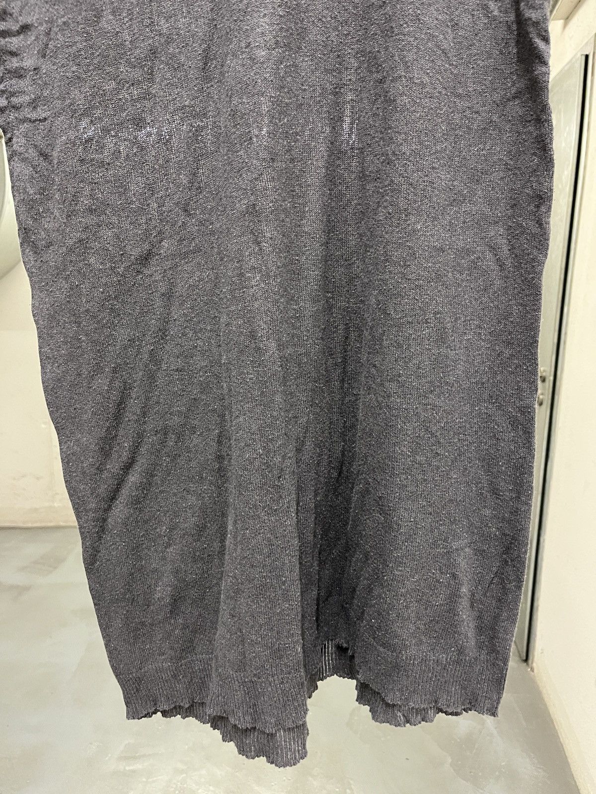 Yohji Yamamoto Y’s Yohji Yamamoto Layered Knit Cotton Dress Size L / US 10 / IT 46 - 5 Thumbnail