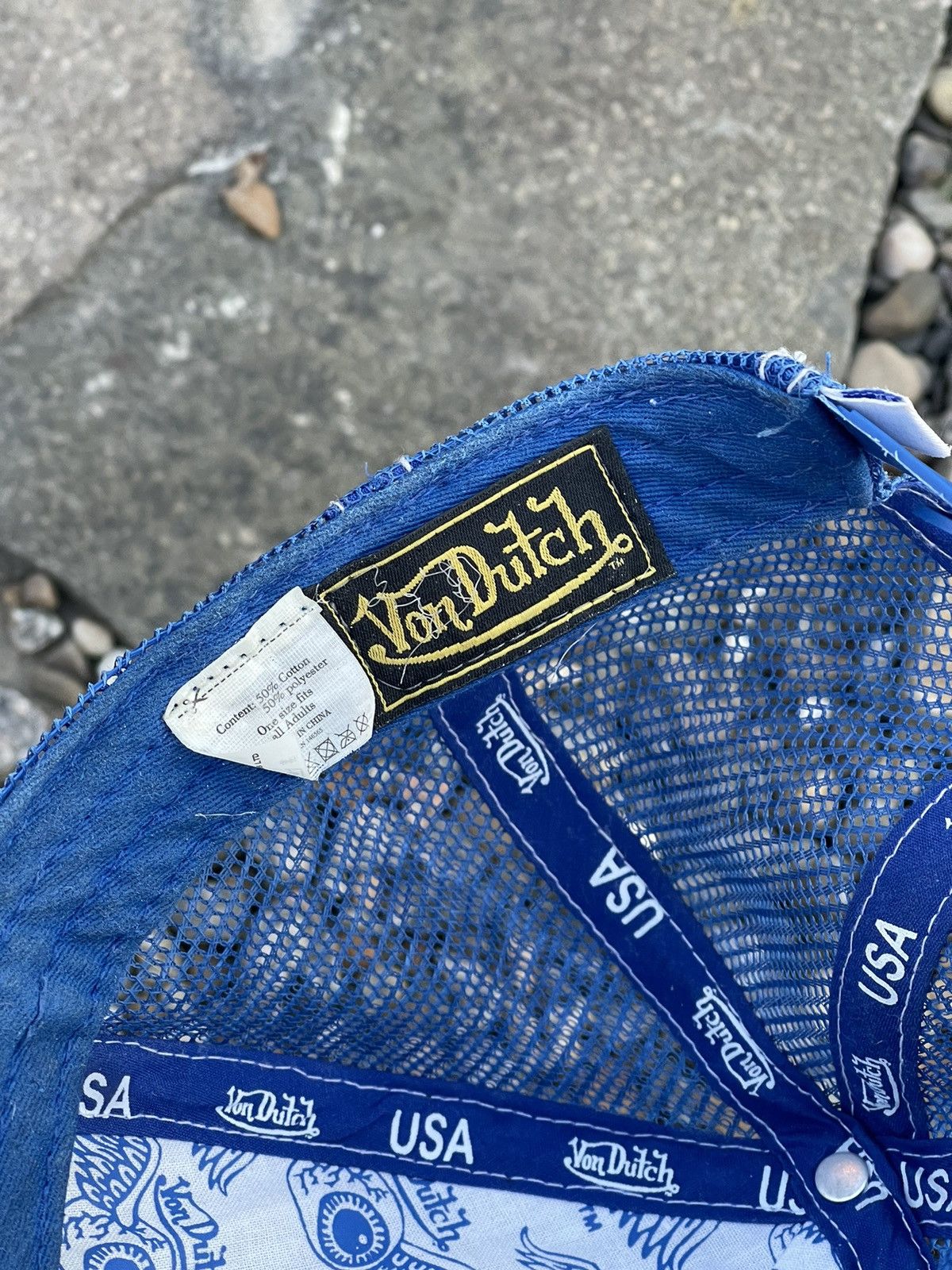 Von Dutch Von Dutch USA trucker’s cap Size ONE SIZE - 5 Thumbnail