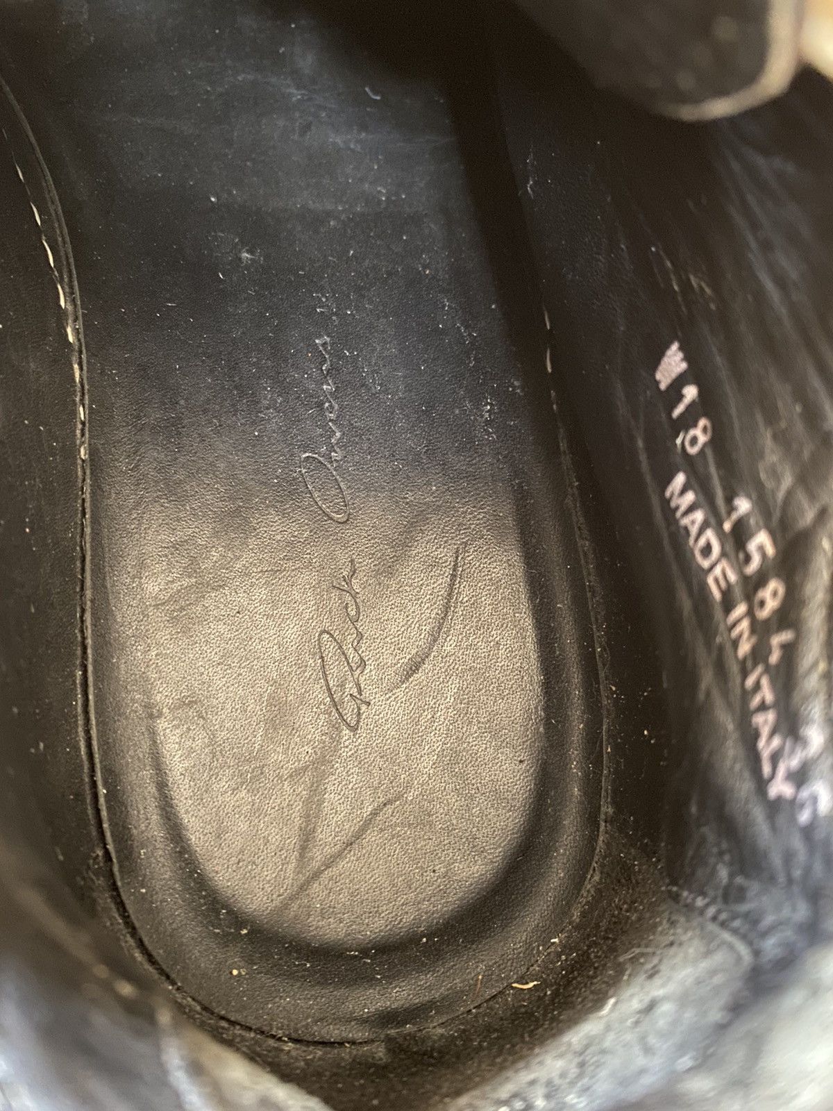 Rick Owens Rick owens F/W 18 mainline low top leather sneakers sz 36 Size US 5.5 / IT 35.5 - 16 Thumbnail