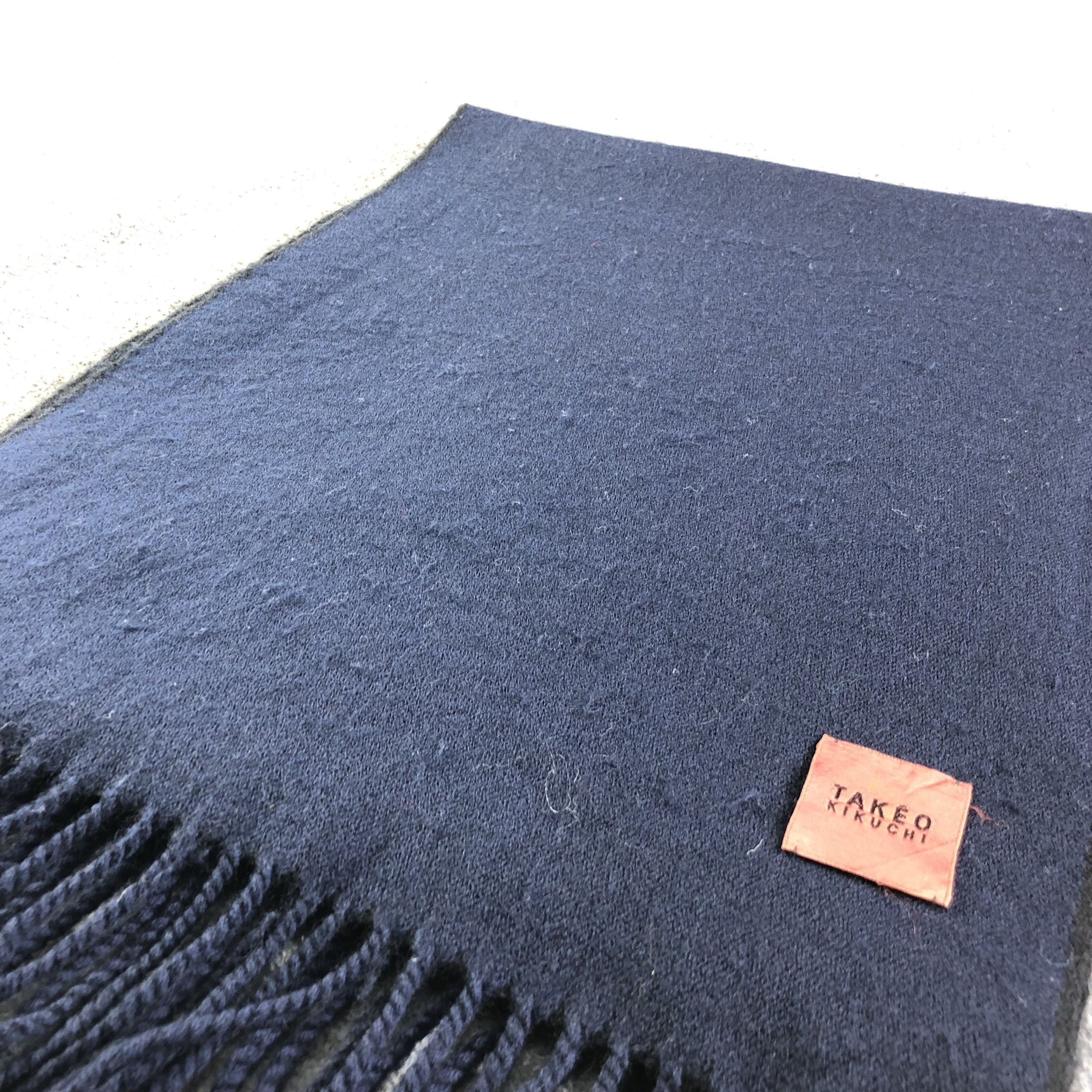Takeo Kikuchi Takeo Kikuchi Wool Scarf Muffler V2016 Size ONE SIZE - 3 Thumbnail