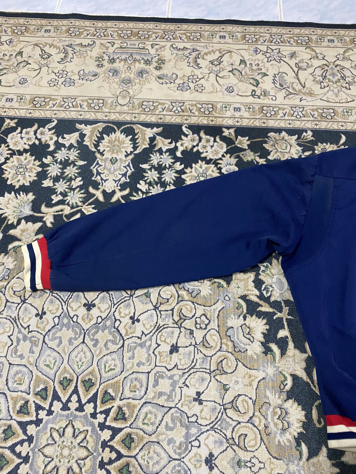 Other Vintage Blue Izod Lacoste Zipper Jacket Size US L / EU 52-54 / 3 - 19 Thumbnail