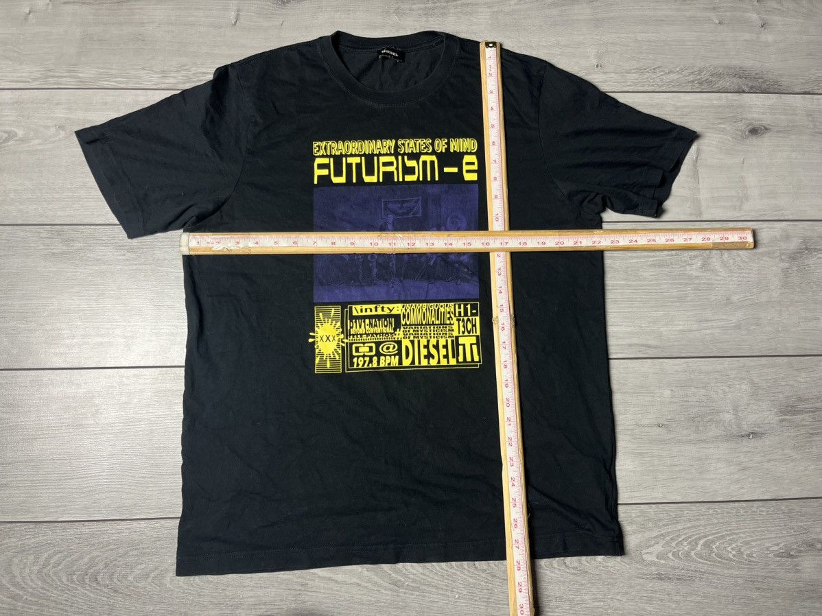 Diesel Diesel extraordinary states of mind futurism tshirt Size US L / EU 52-54 / 3 - 6 Thumbnail