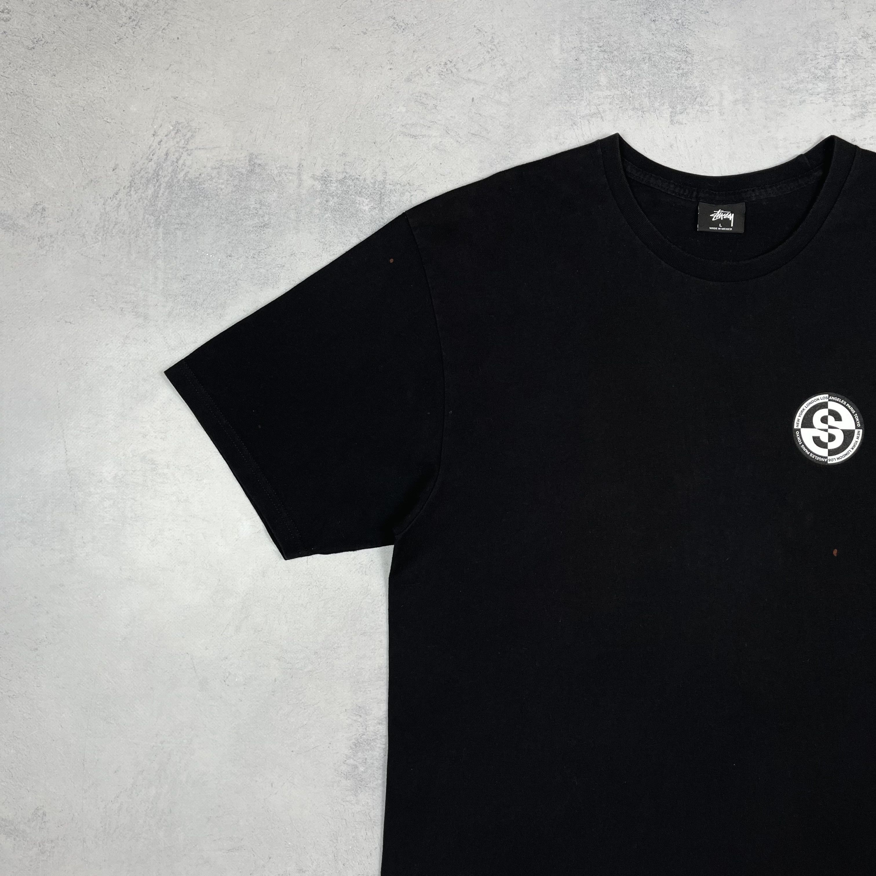 Stussy Vintage Stussy Tour Y2K Big Logo T Shirt 00’s Size US L / EU 52-54 / 3 - 14 Thumbnail