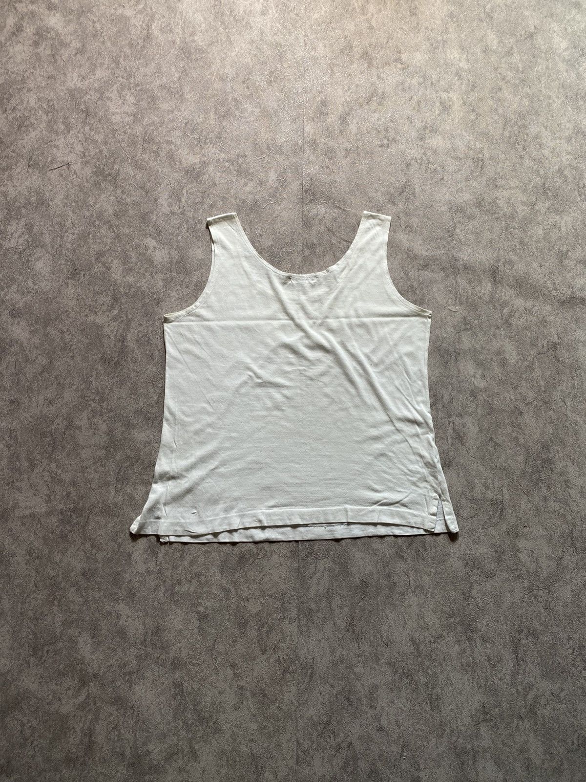 Jil Sander Jil Sander Tricot Pure Logo Tank Top Size US S / EU 44-46 / 1 - 5 Thumbnail