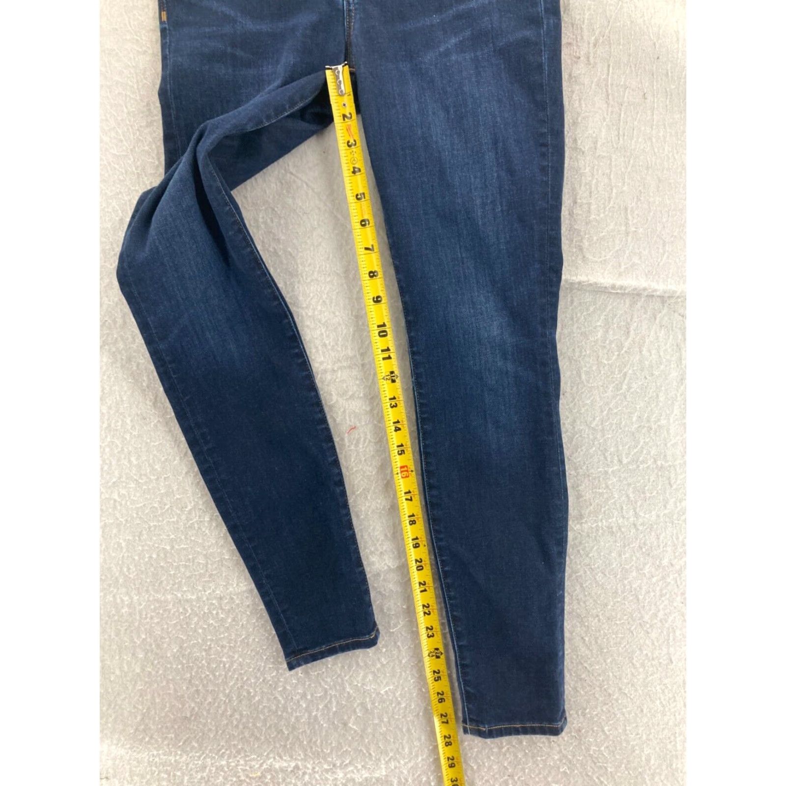 Madewell Madewell Womens High Rise Skinny Jeans Blue Cotton Blend Size 26 Size 26" / US 2 / IT 38 - 5 Thumbnail