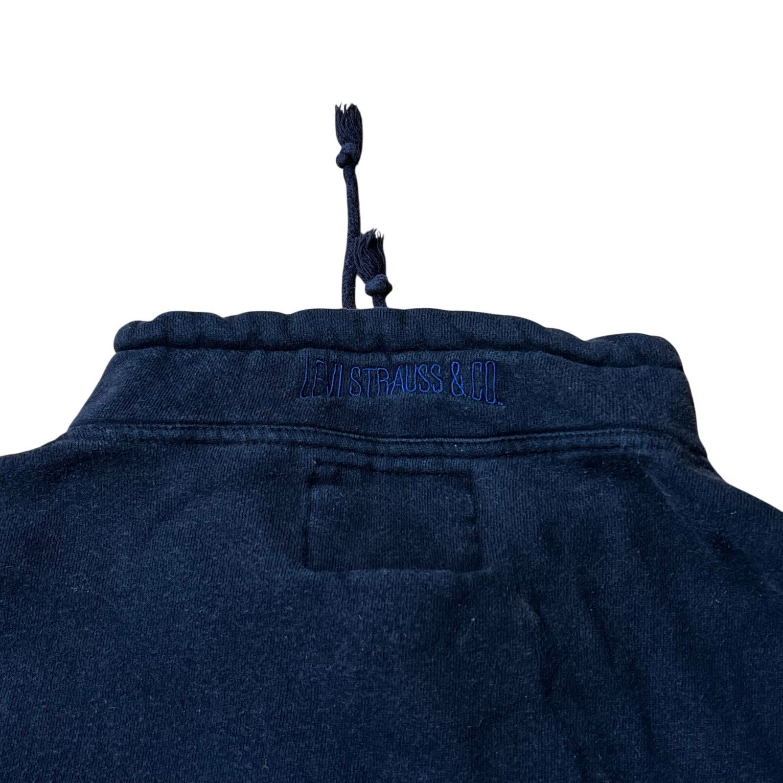 Levi's Vintage 80s Levi’s 1/4 Zip Sweatshirt Black Large Size US L / EU 52-54 / 3 - 6 Thumbnail