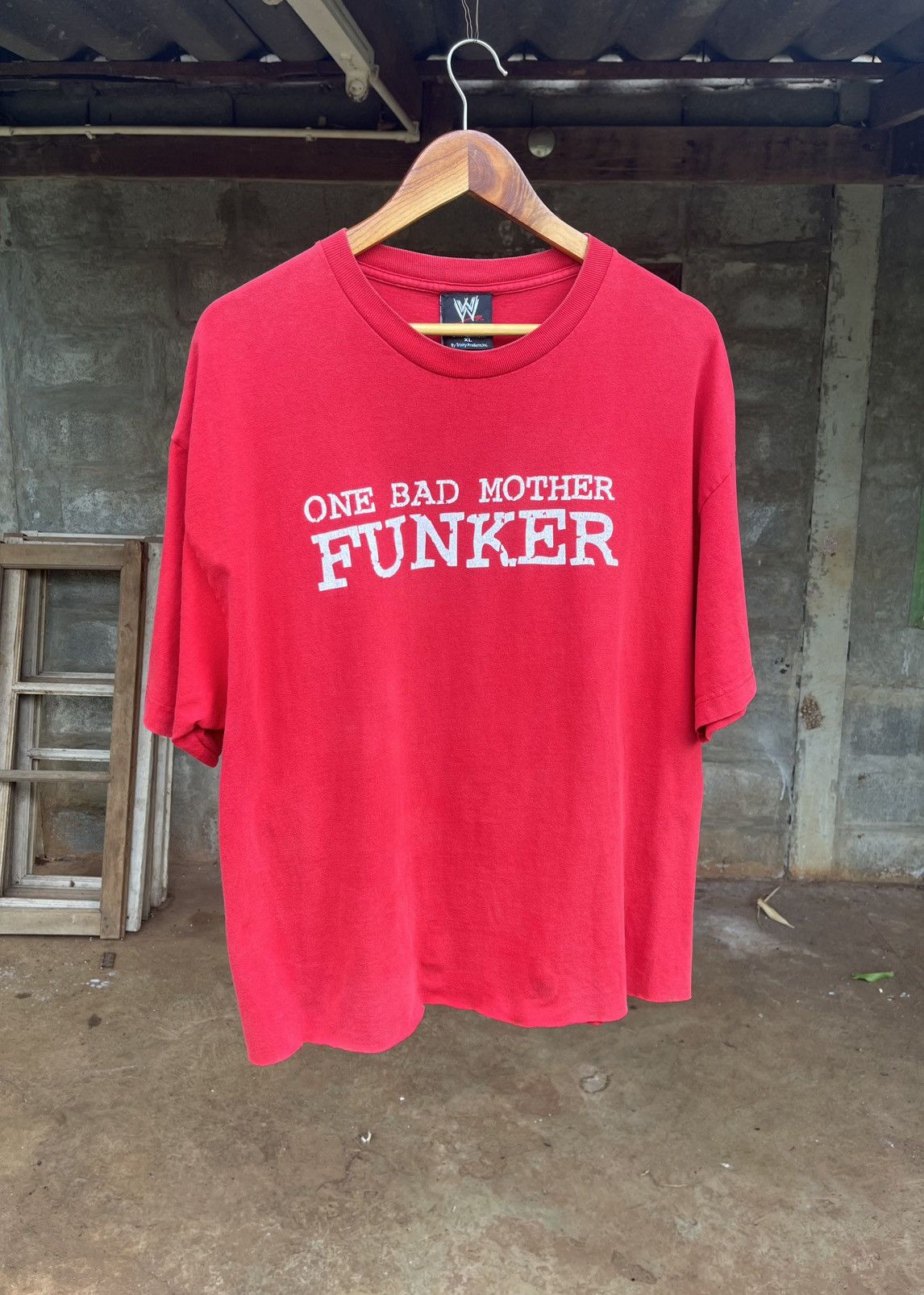 Vintage Faded Wwe funker tee Size US XL / EU 56 / 4 - 4 Thumbnail