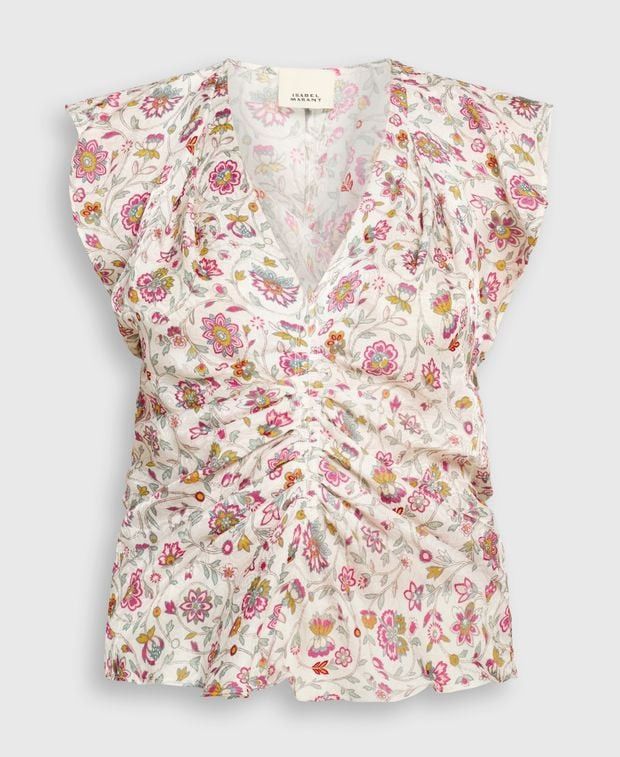 Isabel Marant Silk-blend top Size XXS / US 00 / IT 34 - 1 Thumbnail