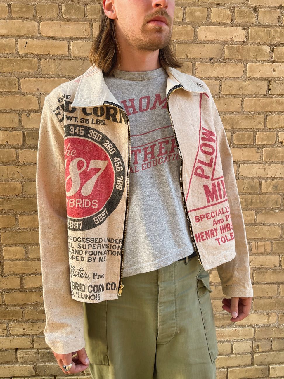 Other Assemblage Studio Co Feedsack Work Jacket size M Size US M / EU 48-50 / 2 - 1 Thumbnail