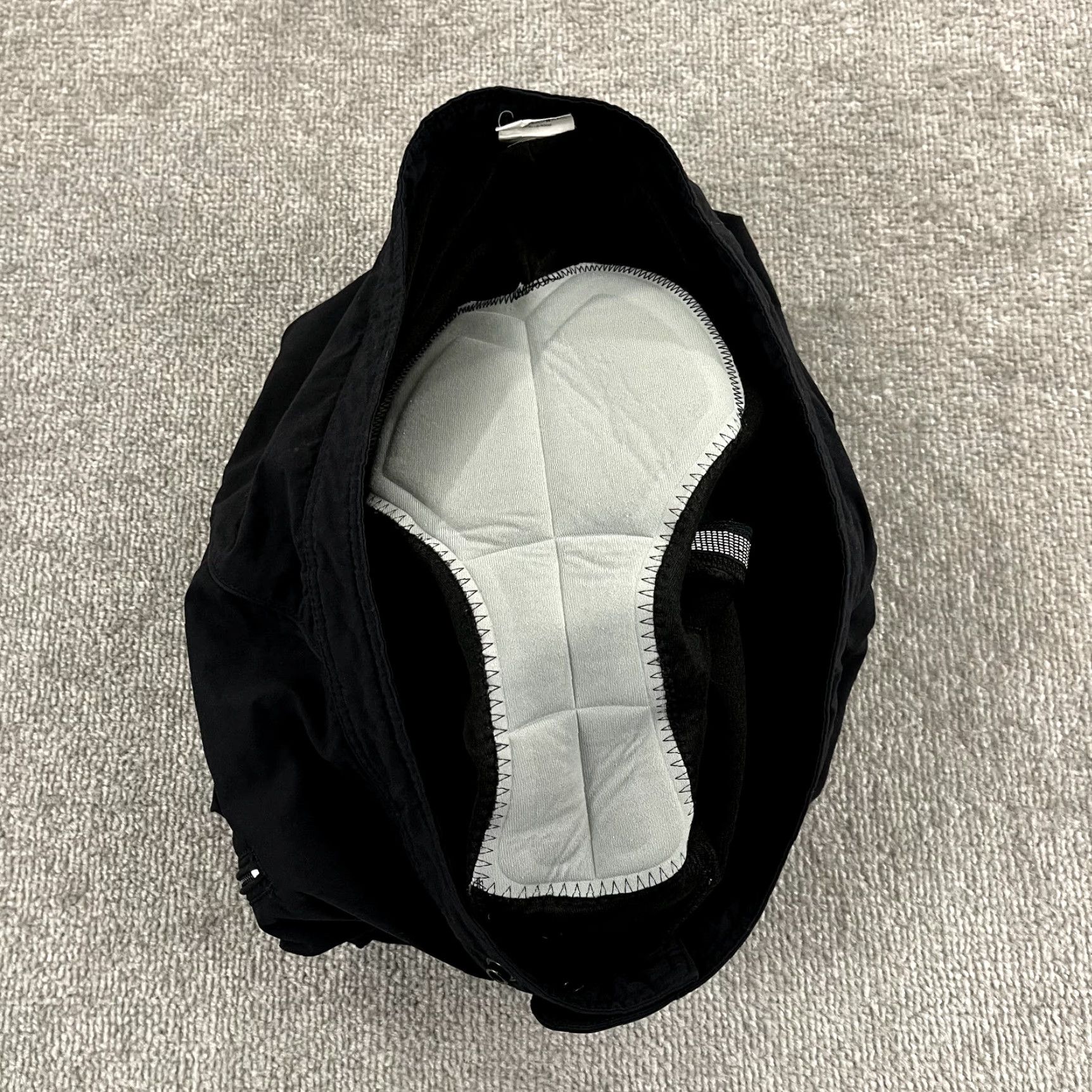Oakley OAKLEY Shorts Mens L 7" Black Lined Padded Cycling Y2K Breathable Pockets 100% Nylon Solar Layered Activewear Sports Mens Size US 33 - 7 Thumbnail