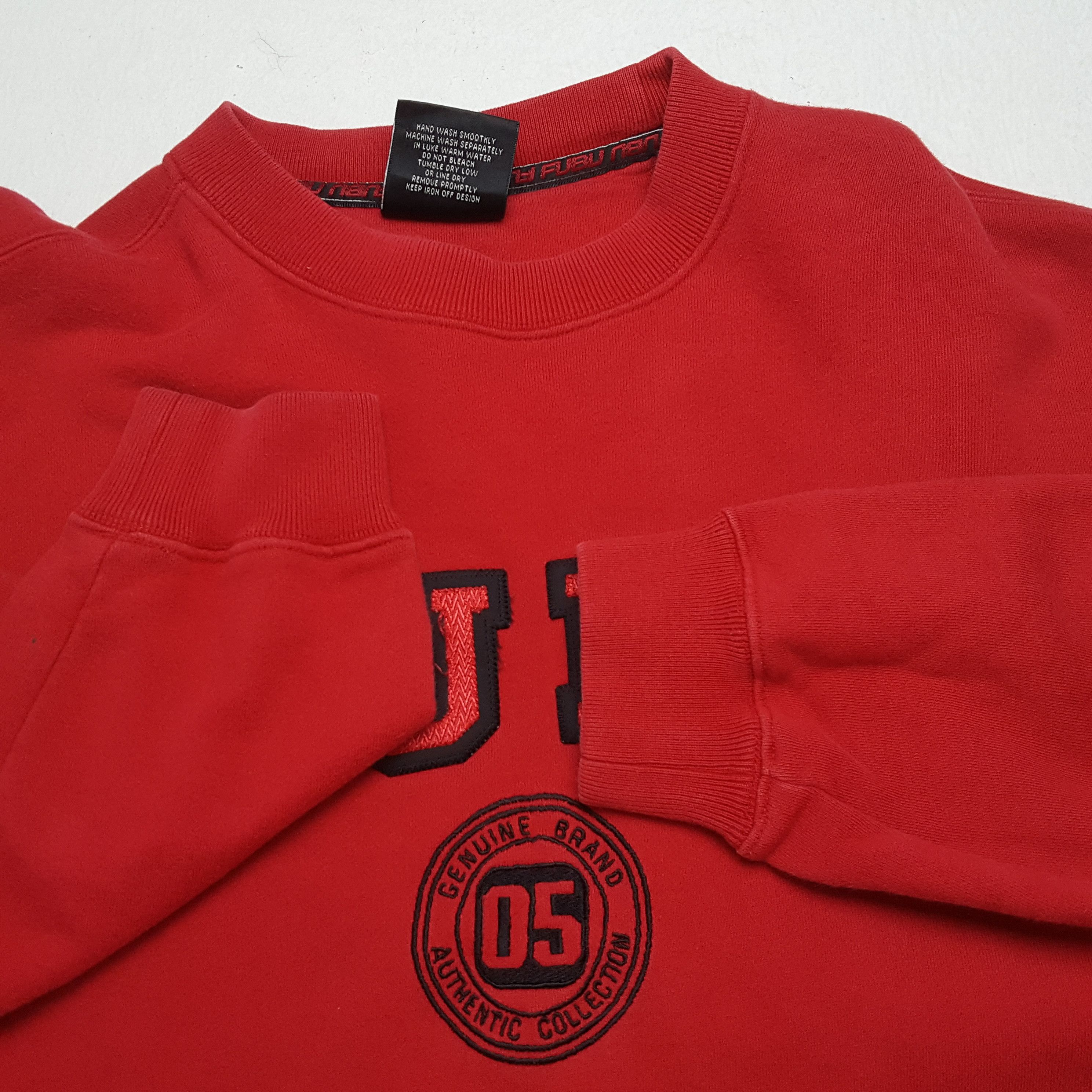 Fubu × Vintage FUBU Center Spellout Design Streetwear Sweatshirt Size US L / EU 52-54 / 3 - 8 Thumbnail