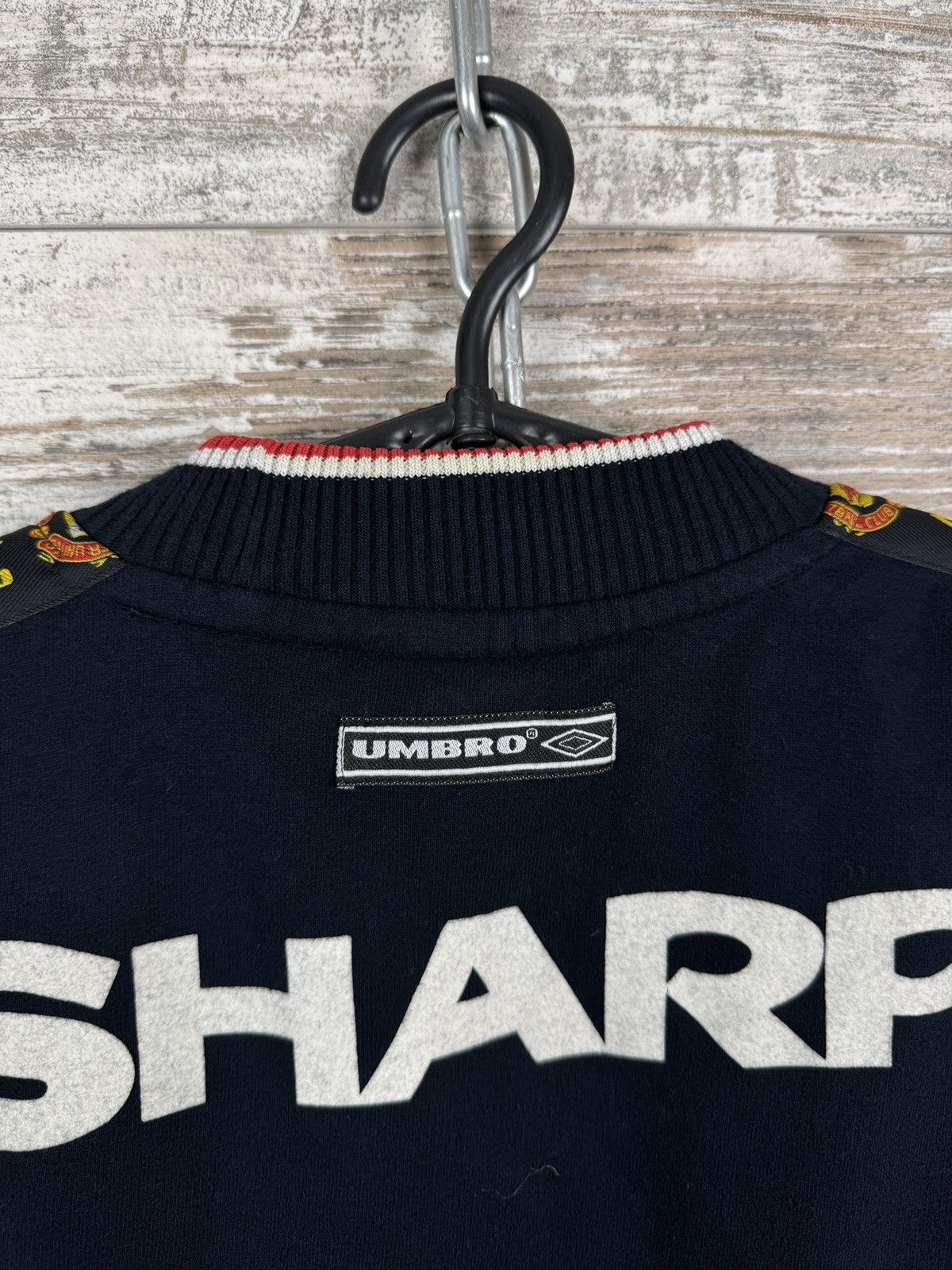 Umbro × Vintage Vintage Umbro Manchester United SHARP sweatshirt 90s rare Size US XS / EU 42 / 0 - 10 Thumbnail