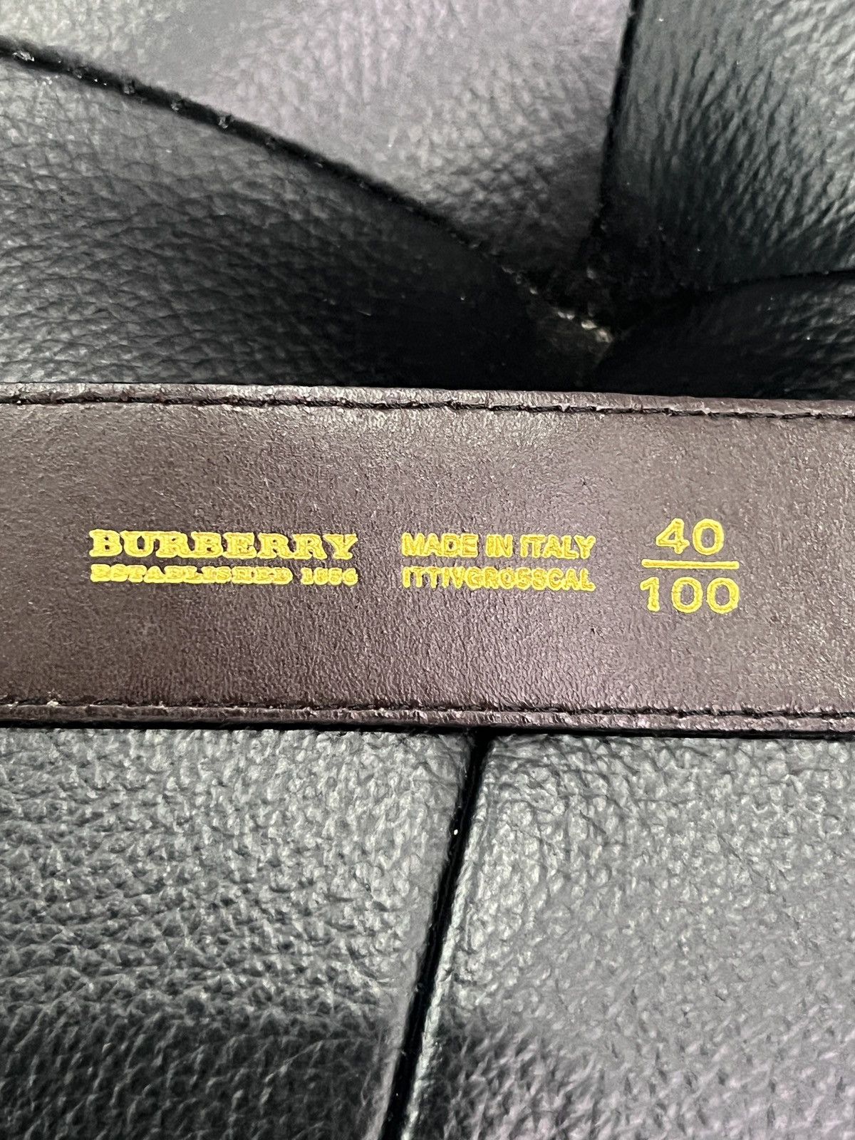 Burberry Burberry Equestrian Knight Check Belt Size ONE SIZE - 11 Thumbnail