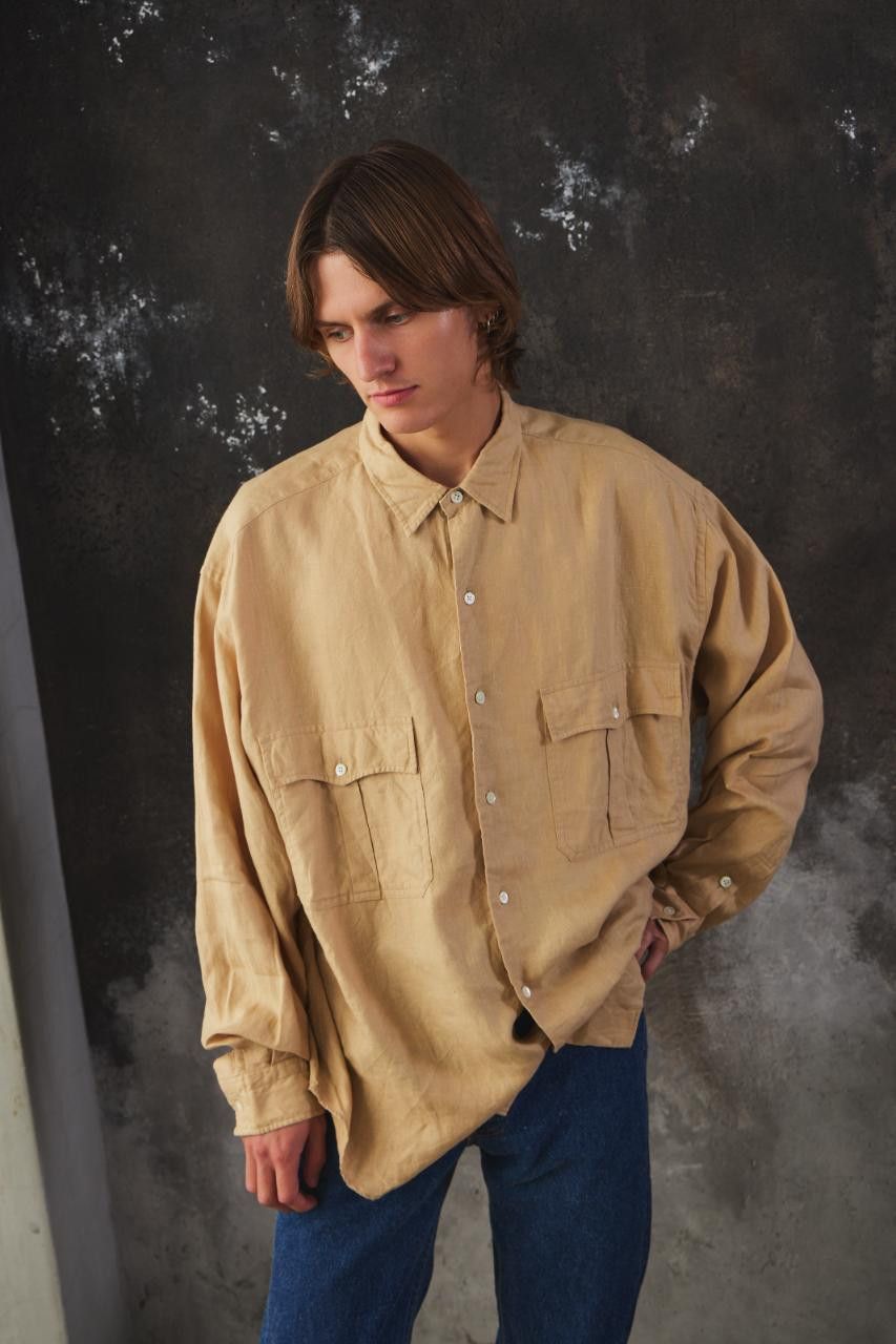 Porter Classic Porter Classic Roll Up Linen Shirt Size US L / EU 52-54 / 3 - 2 Thumbnail