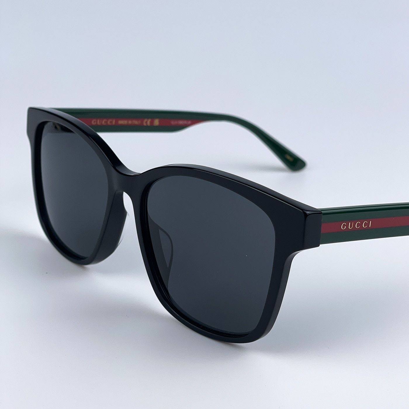 Gucci NEW GUCCI GG0417SK 001 Black Grey Gradient Square Sunglasses Size ONE SIZE - 3 Thumbnail