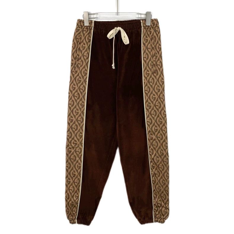 Gucci Gucci Brown Logo Print Casual Pants-dmc Size US 26 / EU 42 - 1 Thumbnail